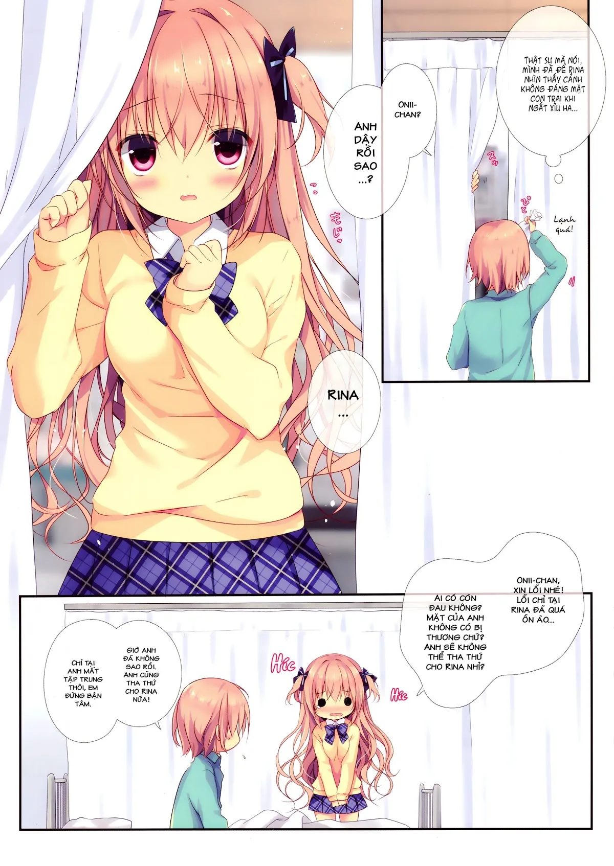 HentaiVN.net - Ảnh 5 - Tôi không thể thắng được con nhỏ em của mình. [Boku wa Imouto ni Katenai., 僕は妹に勝てない。] - Chương 2