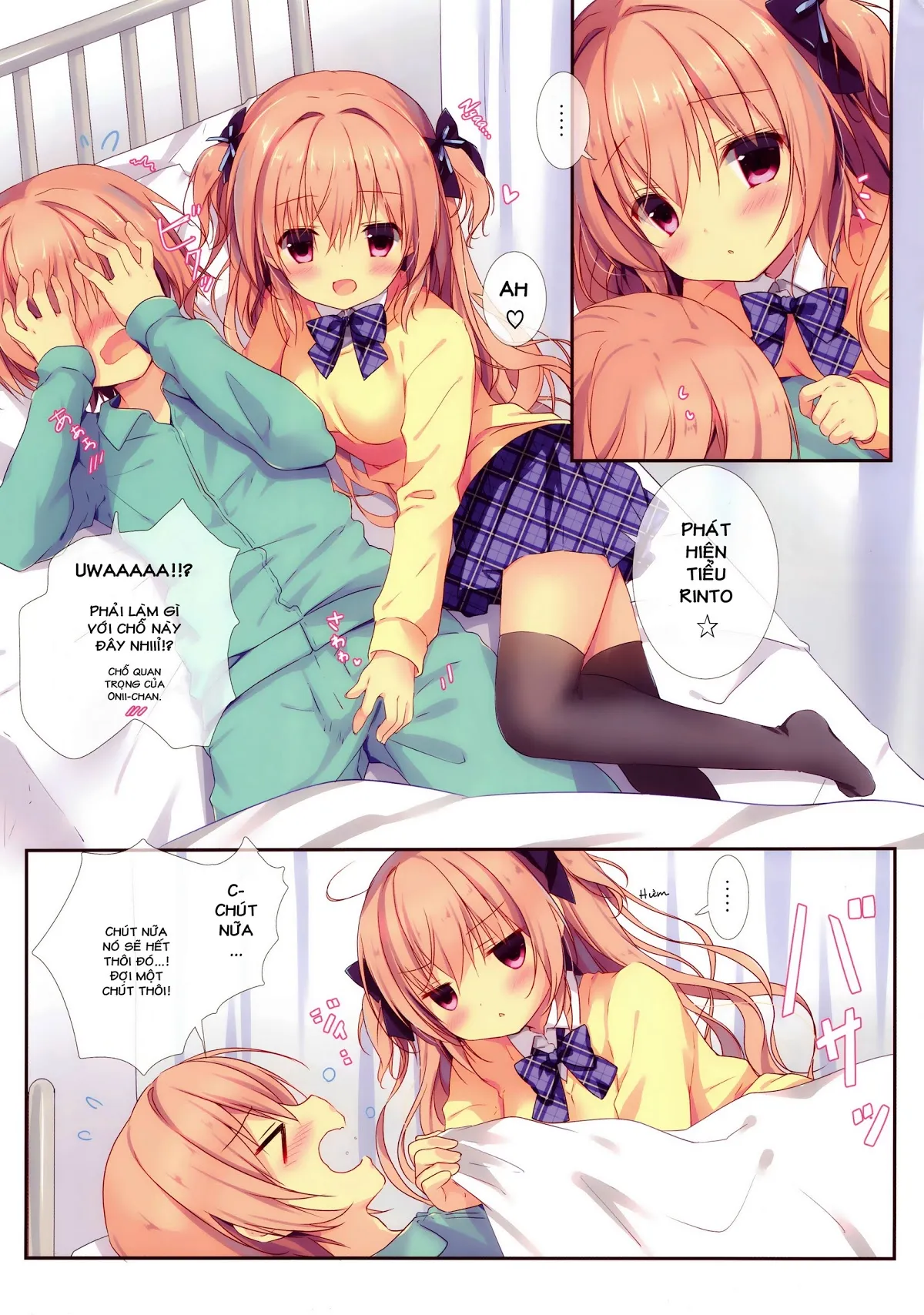 HentaiVN.net - Ảnh 8 - Tôi không thể thắng được con nhỏ em của mình. [Boku wa Imouto ni Katenai., 僕は妹に勝てない。] - Chương 2