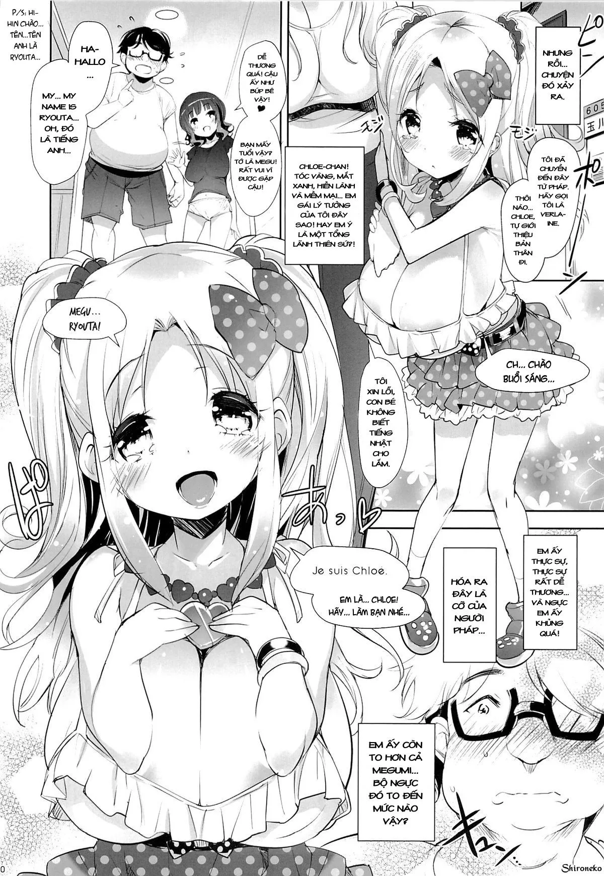 HentaiVN.net - Ảnh 8 - Pai-Lolis [ぱいろりーず] - Chap 1