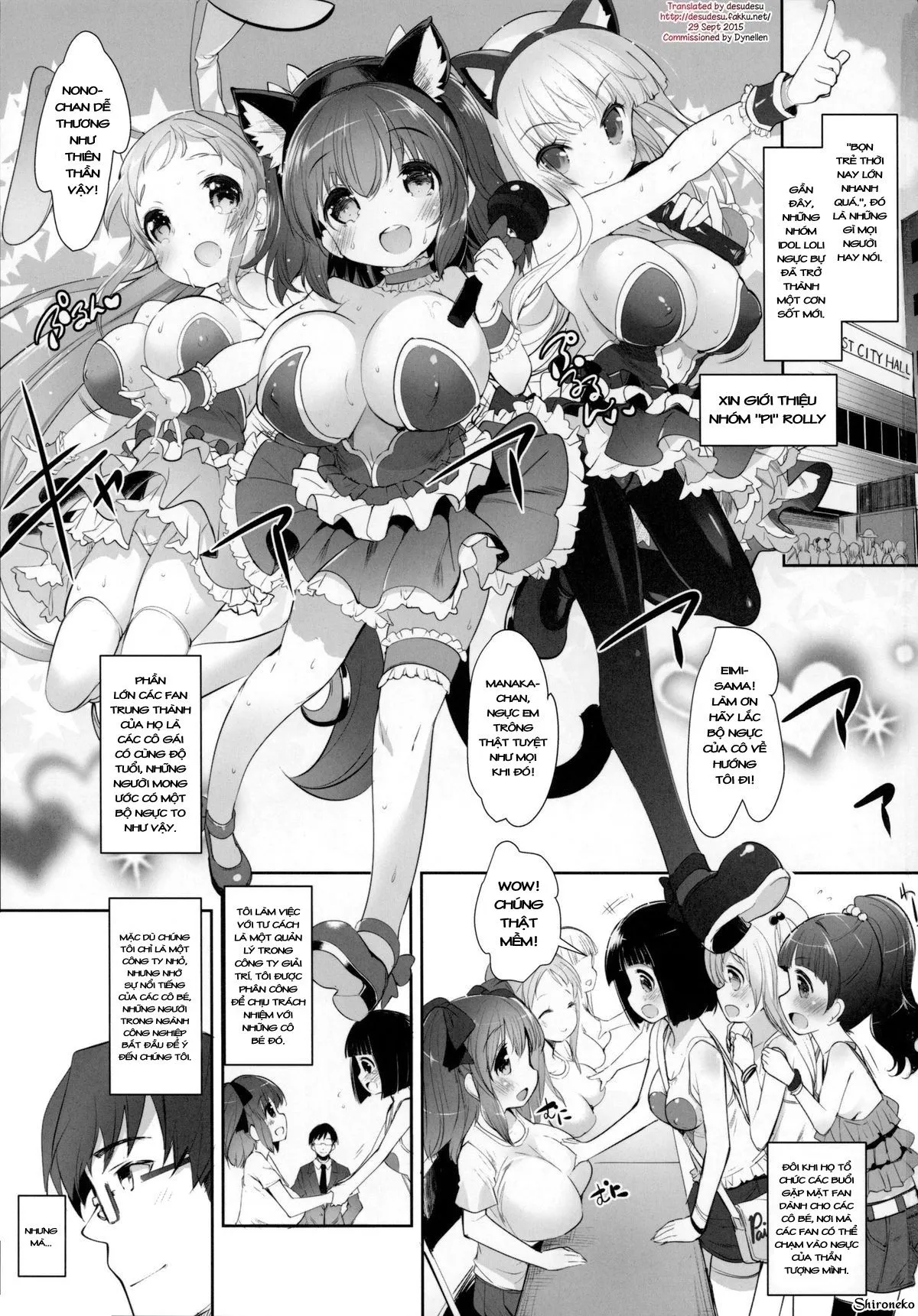 HentaiVN.net - Ảnh 3 - Pai-Lolis [ぱいろりーず] - Chap 3