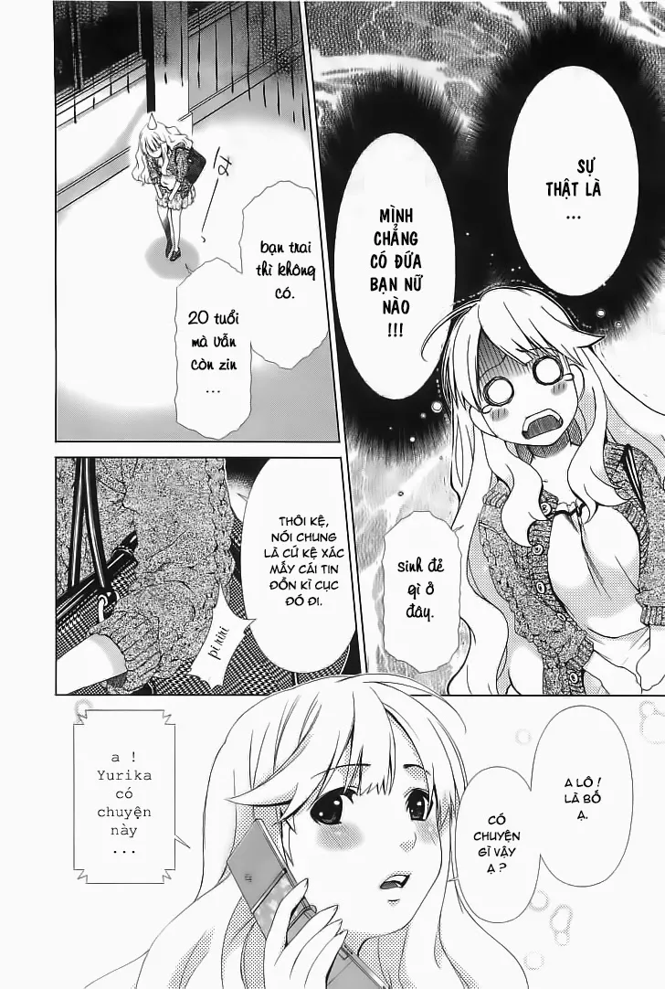 HentaiVN.net - Ảnh 10 - Yuricam [Yurika No Campus Life; Cuộc sống Harem của chị Yurika] - Chap 1