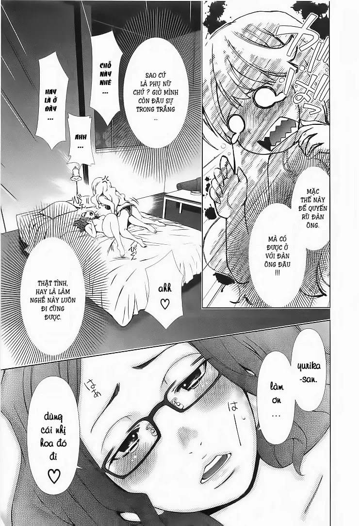 HentaiVN.net - Ảnh 17 - Yuricam [Yurika No Campus Life; Cuộc sống Harem của chị Yurika] - Chap 3