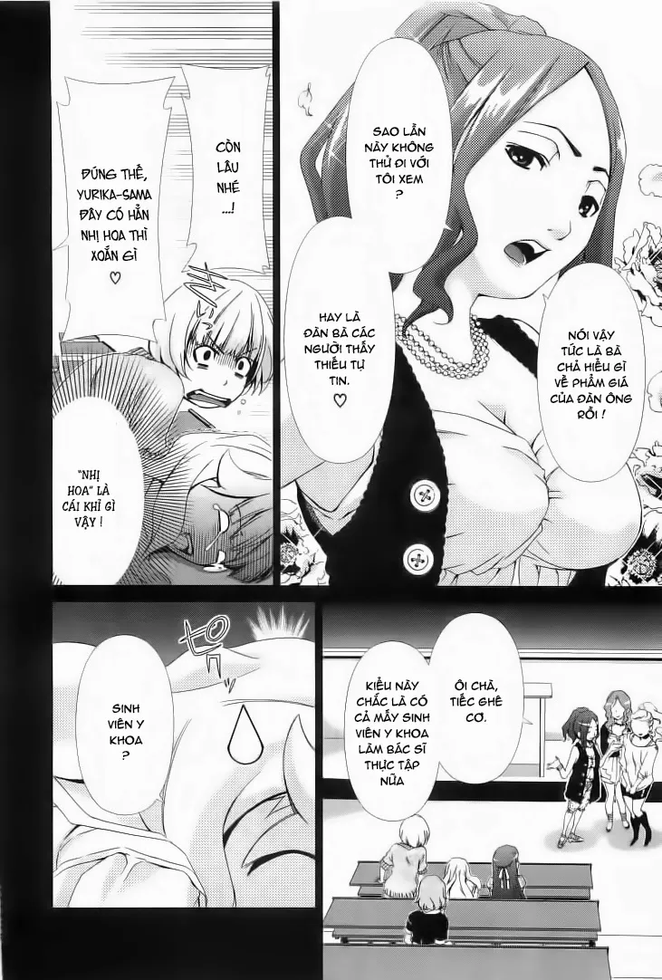 HentaiVN.net - Ảnh 4 - Yuricam [Yurika No Campus Life; Cuộc sống Harem của chị Yurika] - Chap 3