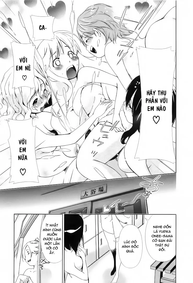 HentaiVN.net - Ảnh 16 - Yuricam [Yurika No Campus Life; Cuộc sống Harem của chị Yurika] - Chap 4