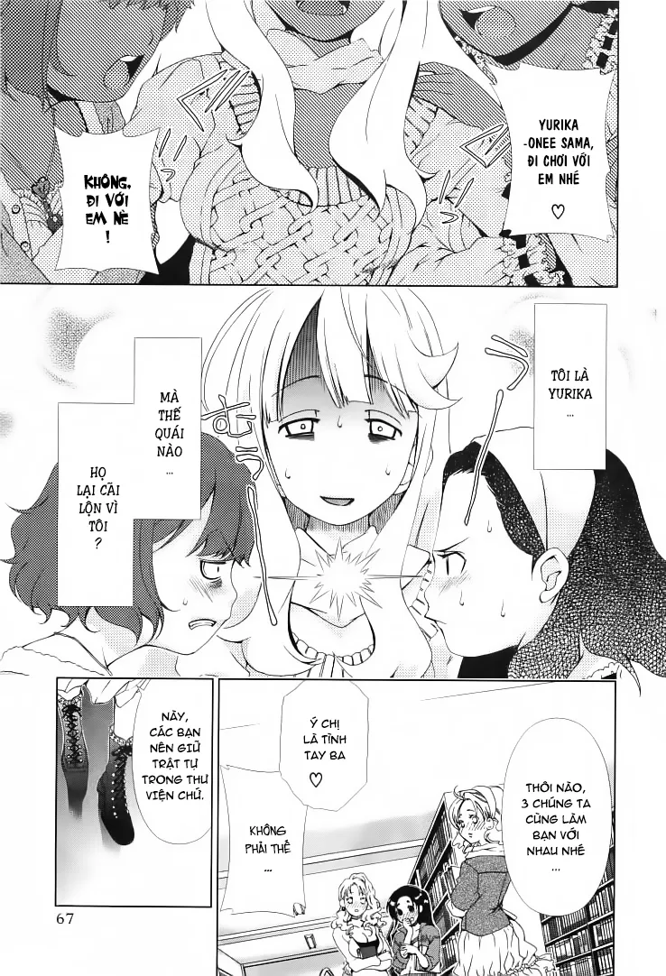 HentaiVN.net - Ảnh 3 - Yuricam [Yurika No Campus Life; Cuộc sống Harem của chị Yurika] - Chap 4