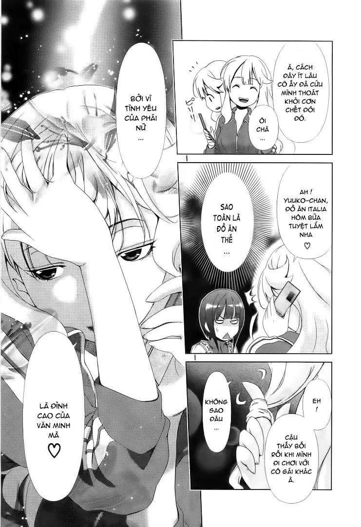 HentaiVN.net - Ảnh 10 - Yuricam [Yurika No Campus Life; Cuộc sống Harem của chị Yurika] - Chap 5