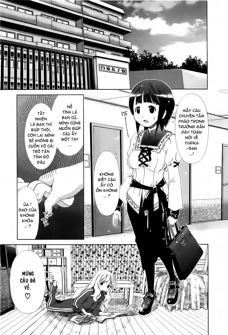 HentaiVN.net - Ảnh 7 - Yuricam [Yurika No Campus Life; Cuộc sống Harem của chị Yurika] - Chap 5