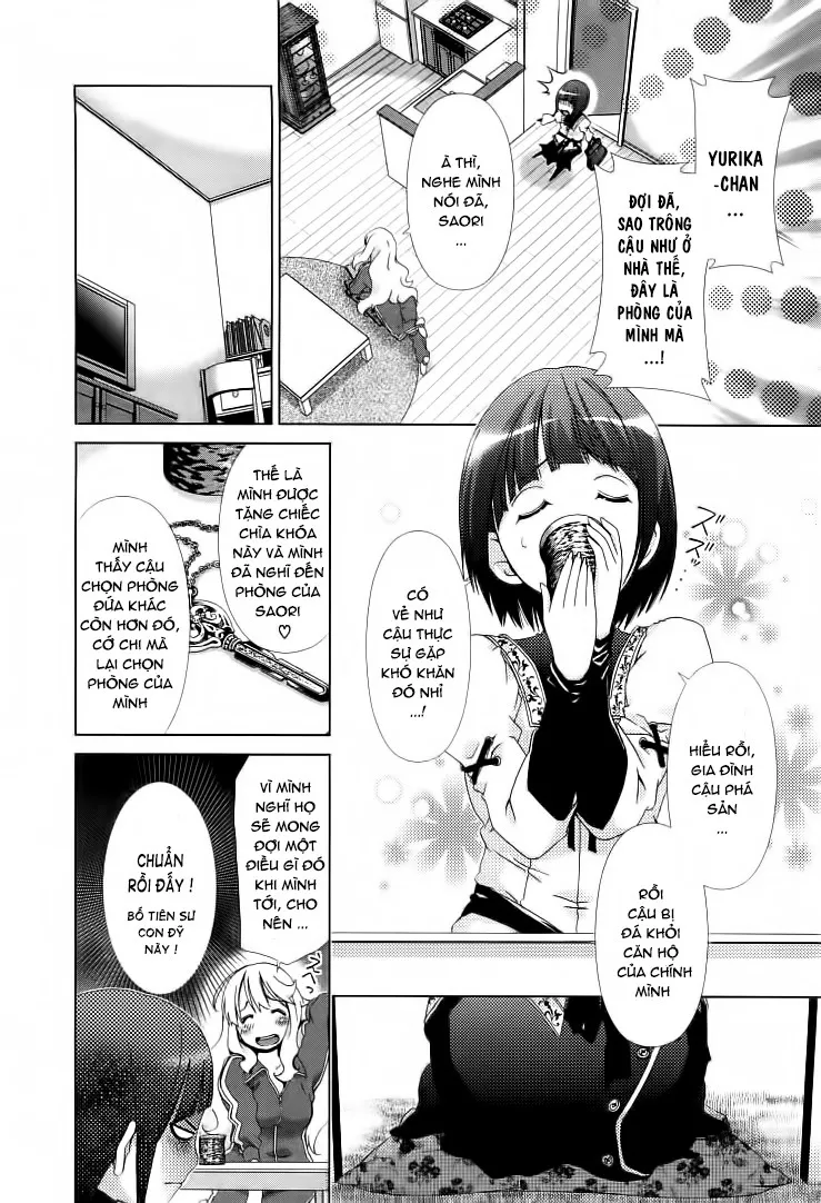 HentaiVN.net - Ảnh 8 - Yuricam [Yurika No Campus Life; Cuộc sống Harem của chị Yurika] - Chap 5