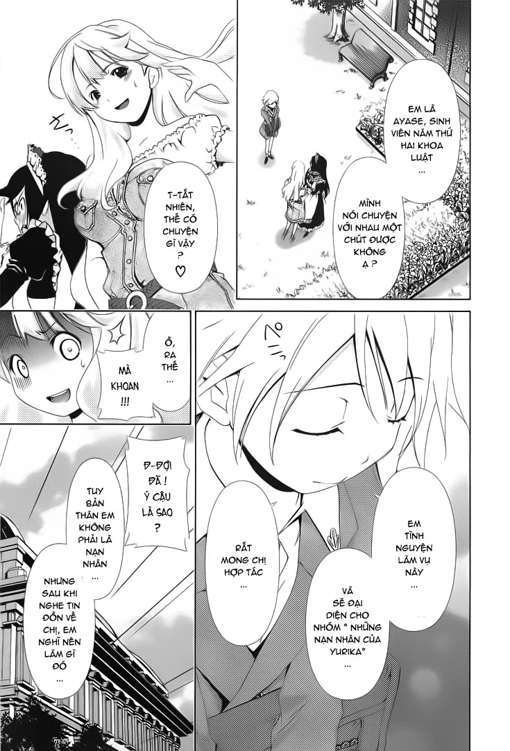 HentaiVN.net - Ảnh 7 - Yuricam [Yurika No Campus Life; Cuộc sống Harem của chị Yurika] - Chap 7