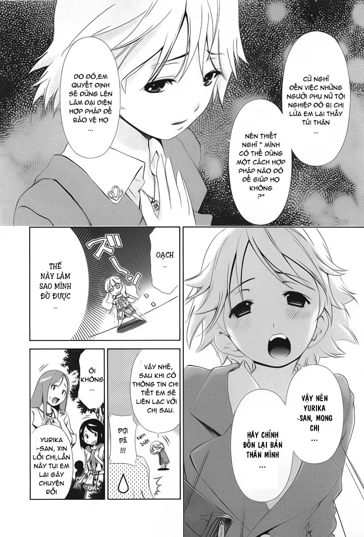 HentaiVN.net - Ảnh 8 - Yuricam [Yurika No Campus Life; Cuộc sống Harem của chị Yurika] - Chap 7