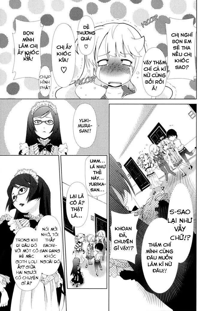 HentaiVN.net - Ảnh 13 - Yuricam [Yurika No Campus Life; Cuộc sống Harem của chị Yurika] - Chap 9