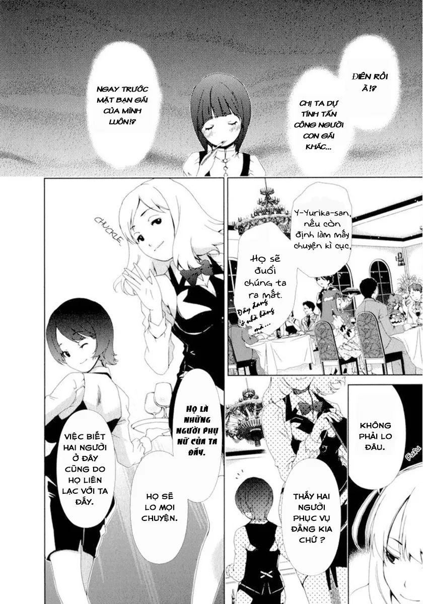 HentaiVN.net - Ảnh 9 - Yuricam [Yurika No Campus Life; Cuộc sống Harem của chị Yurika] - Chap 10