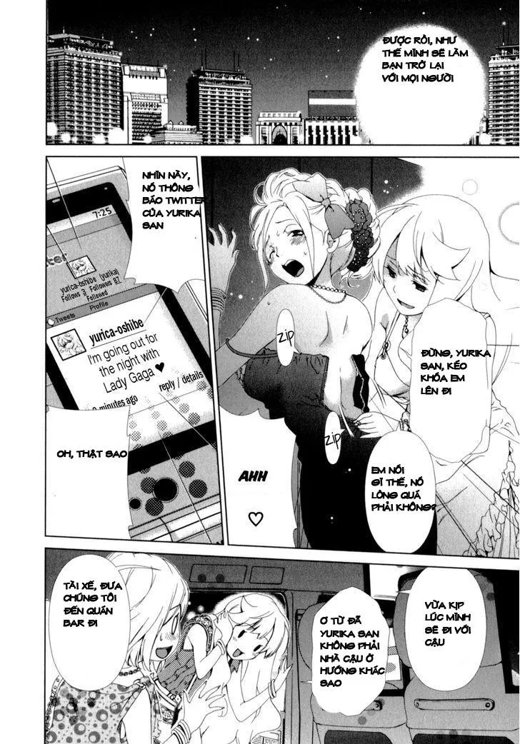 HentaiVN.net - Ảnh 15 - Yuricam [Yurika No Campus Life; Cuộc sống Harem của chị Yurika] - Chap 13