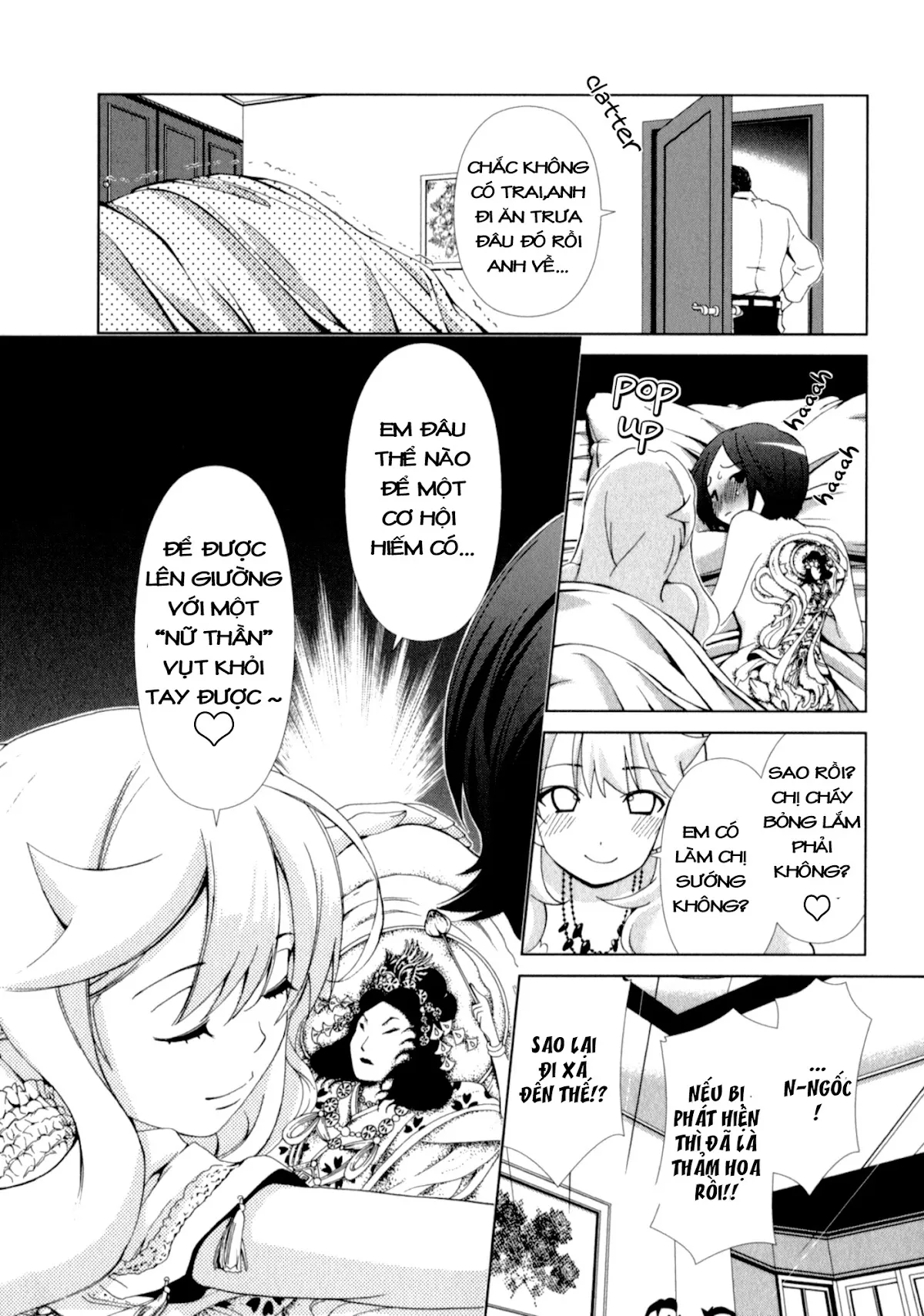 HentaiVN.net - Ảnh 6 - Yuricam [Yurika No Campus Life; Cuộc sống Harem của chị Yurika] - Chap 21