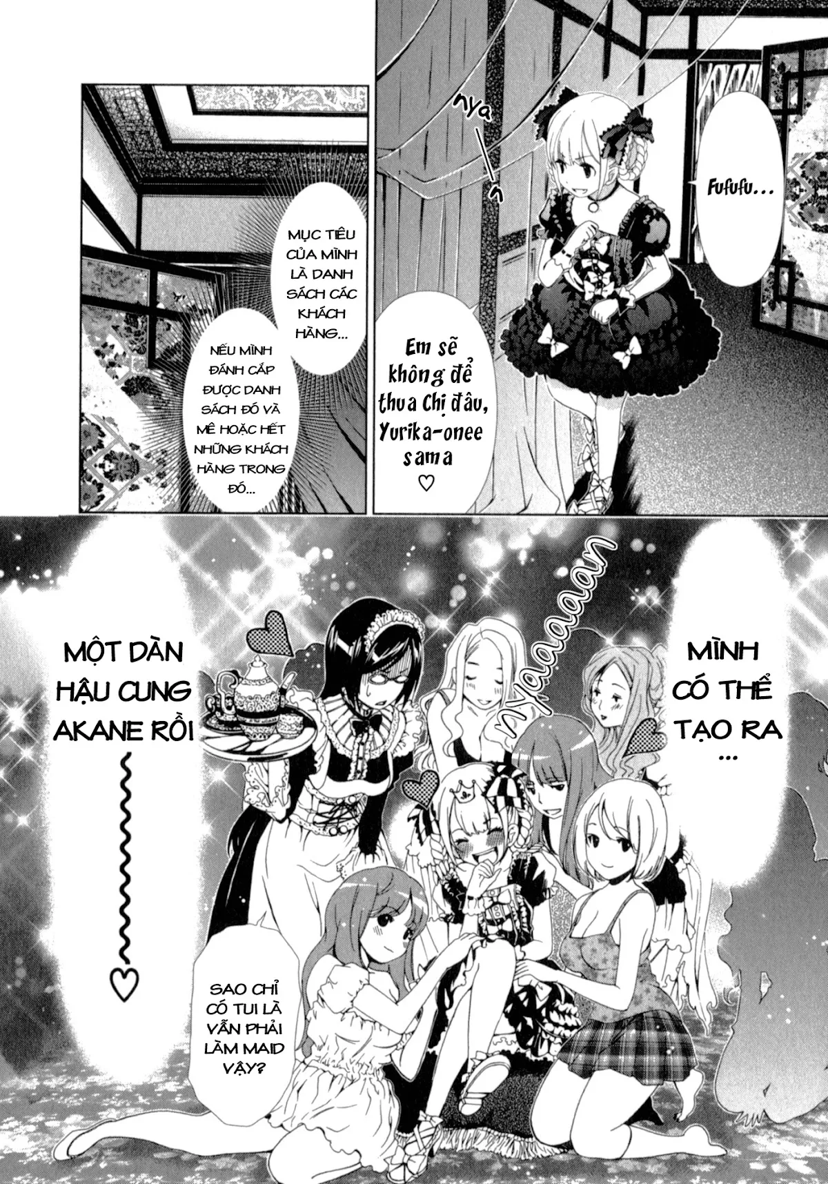 HentaiVN.net - Ảnh 6 - Yuricam [Yurika No Campus Life; Cuộc sống Harem của chị Yurika] - Chap 24