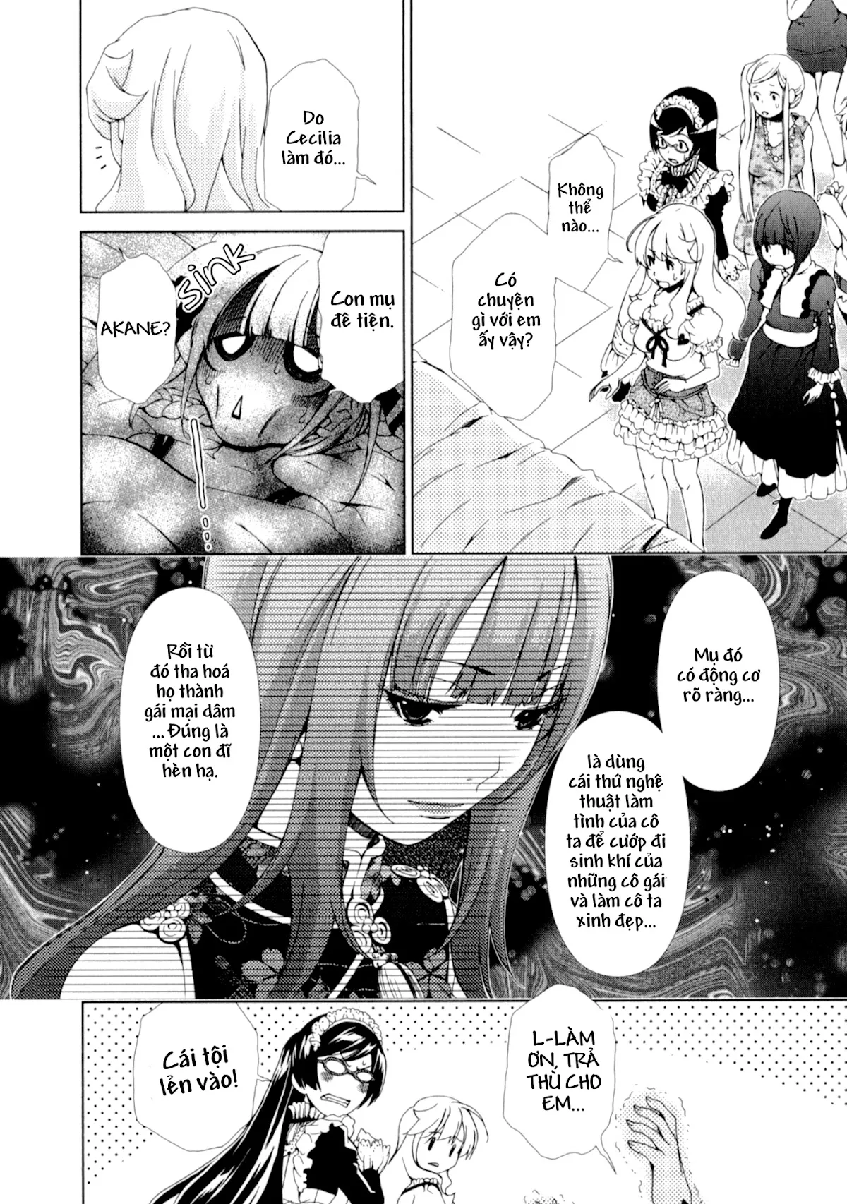 HentaiVN.net - Ảnh 10 - Yuricam [Yurika No Campus Life; Cuộc sống Harem của chị Yurika] - Chap 25