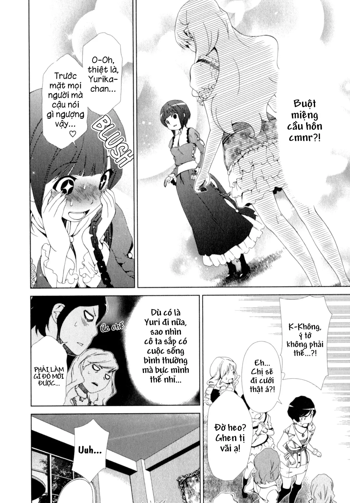 HentaiVN.net - Ảnh 4 - Yuricam [Yurika No Campus Life; Cuộc sống Harem của chị Yurika] - Chap 25