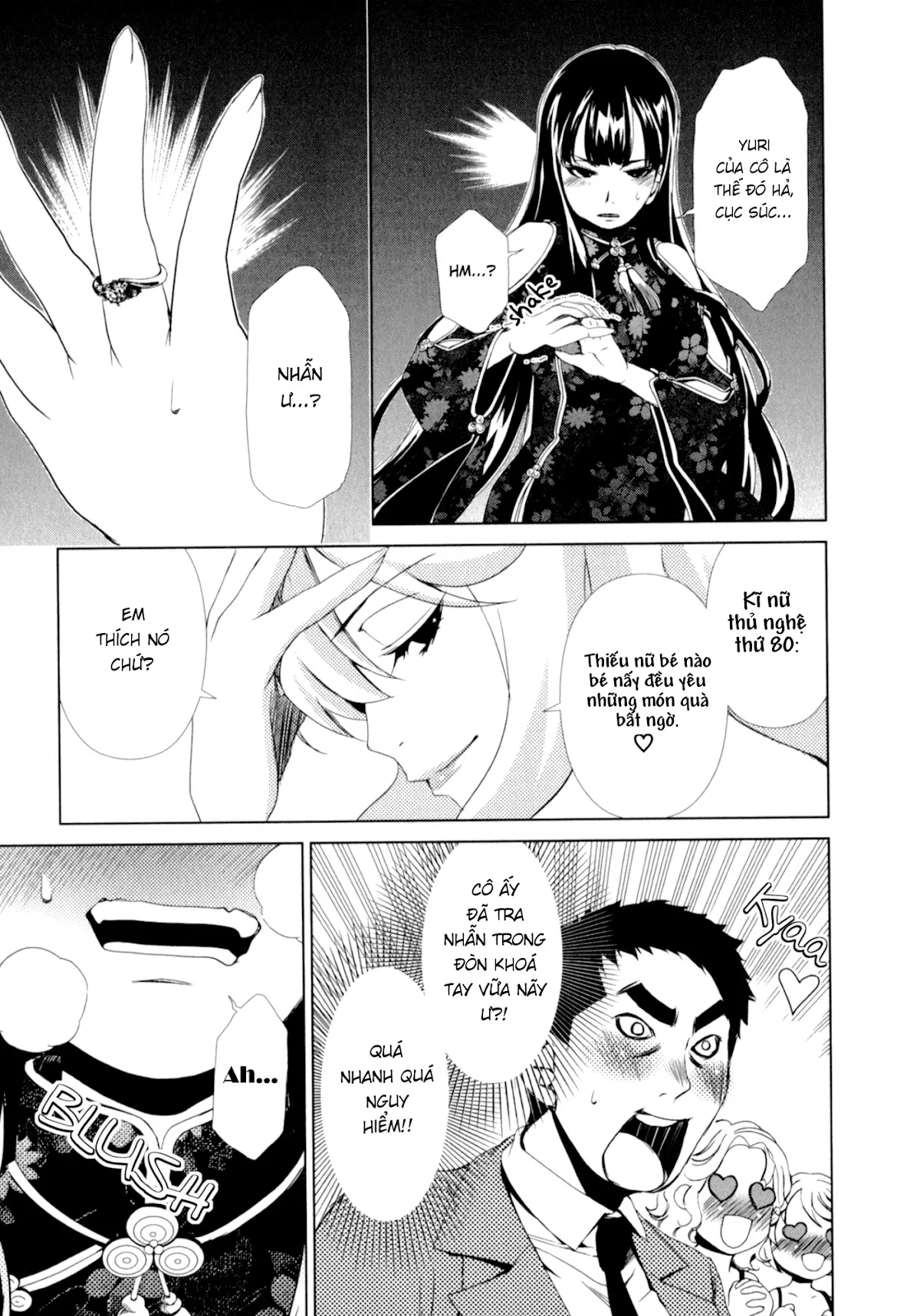 HentaiVN.net - Ảnh 11 - Yuricam [Yurika No Campus Life; Cuộc sống Harem của chị Yurika] - Chap 26