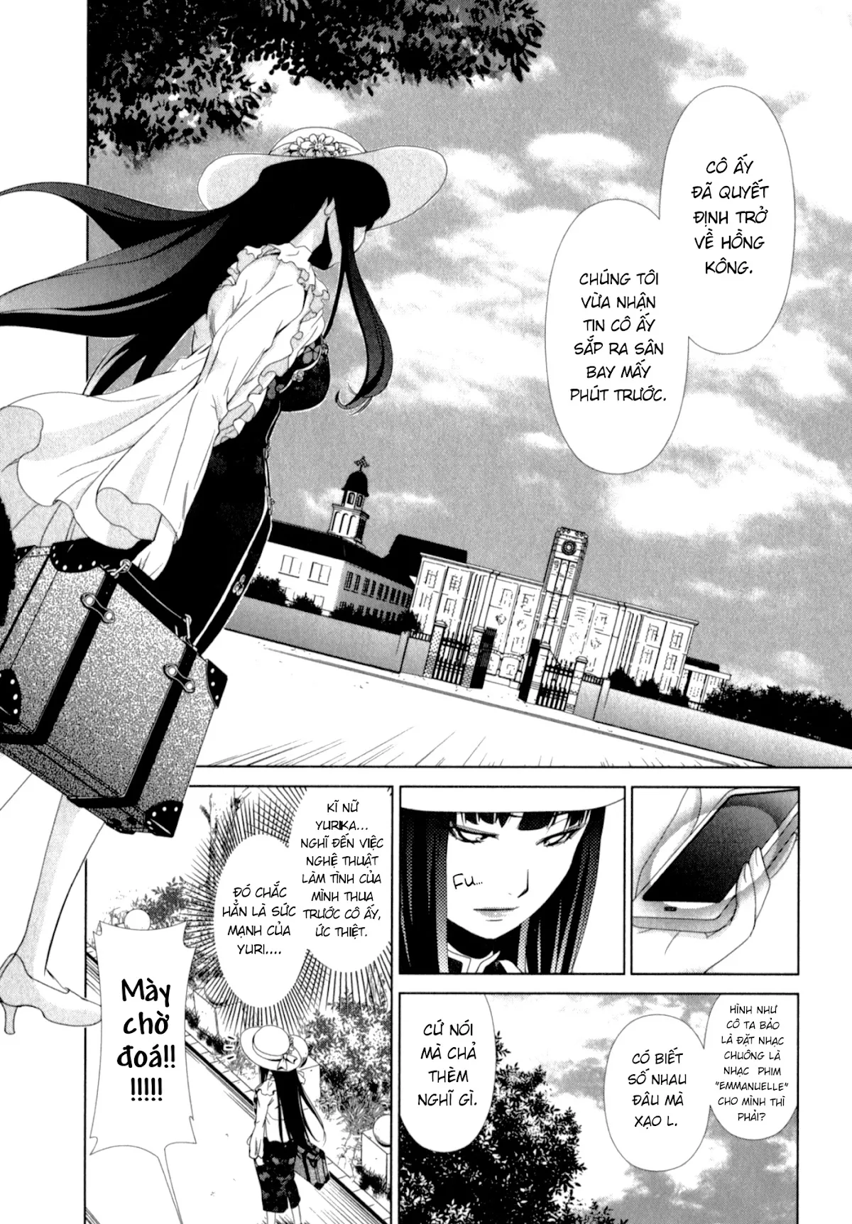HentaiVN.net - Ảnh 4 - Yuricam [Yurika No Campus Life; Cuộc sống Harem của chị Yurika] - Chap 27
