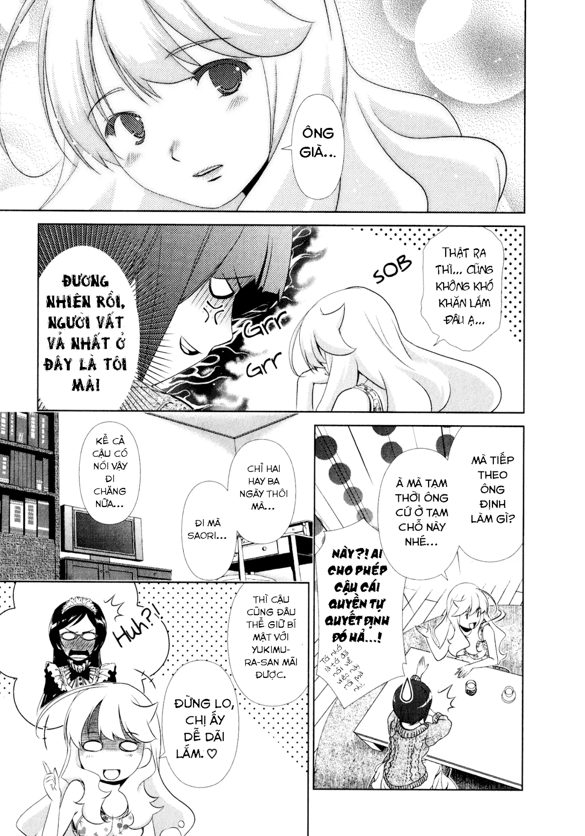 HentaiVN.net - Ảnh 6 - Yuricam [Yurika No Campus Life; Cuộc sống Harem của chị Yurika] - Chap 28