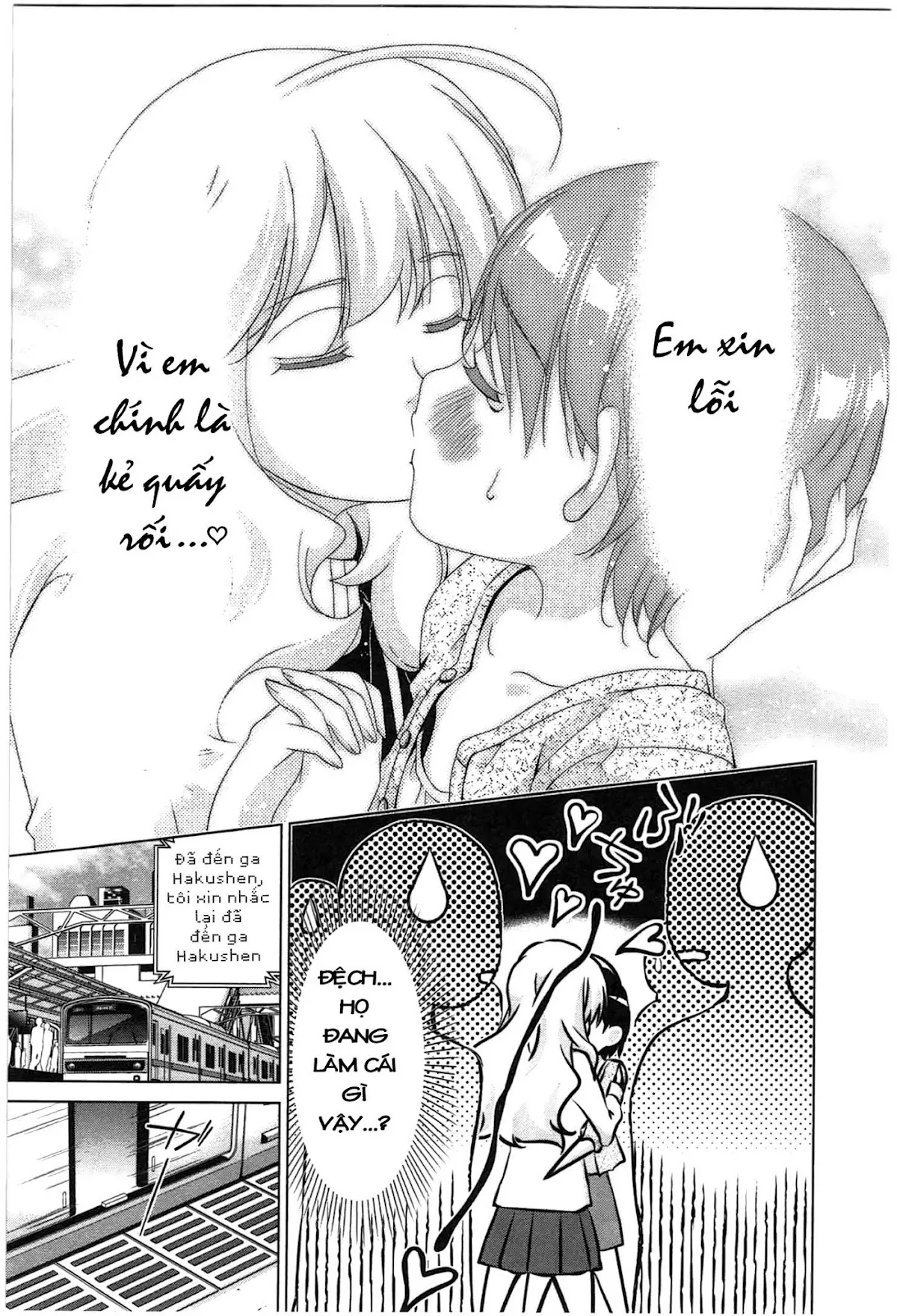 HentaiVN.net - Ảnh 14 - Yuricam [Yurika No Campus Life; Cuộc sống Harem của chị Yurika] - Chap 34
