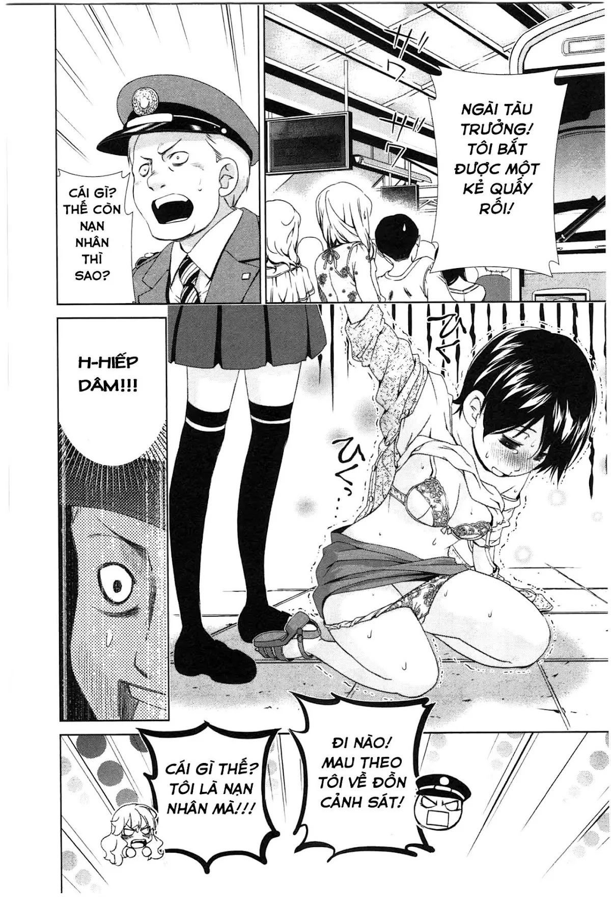 HentaiVN.net - Ảnh 15 - Yuricam [Yurika No Campus Life; Cuộc sống Harem của chị Yurika] - Chap 34