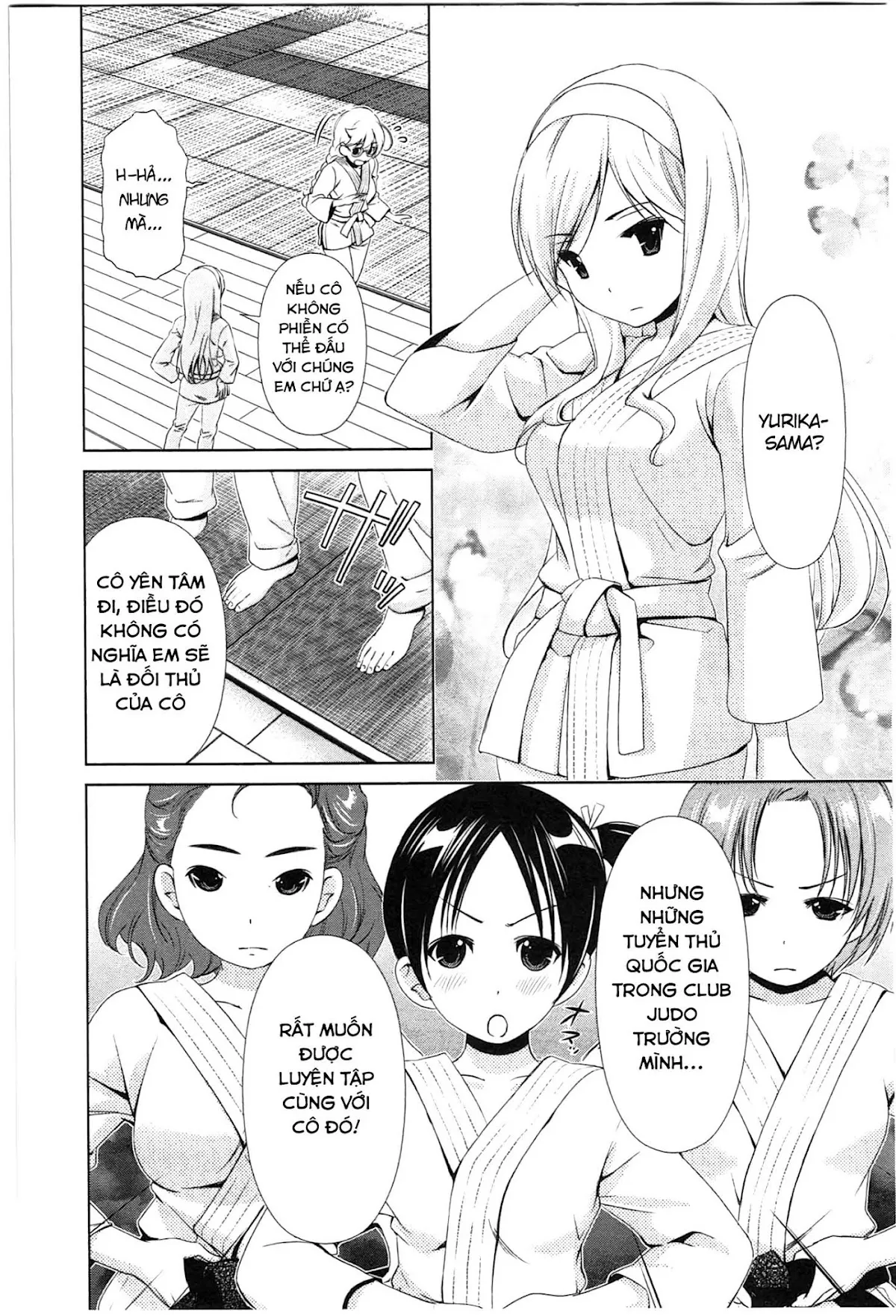 HentaiVN.net - Ảnh 10 - Yuricam [Yurika No Campus Life; Cuộc sống Harem của chị Yurika] - Chap 35
