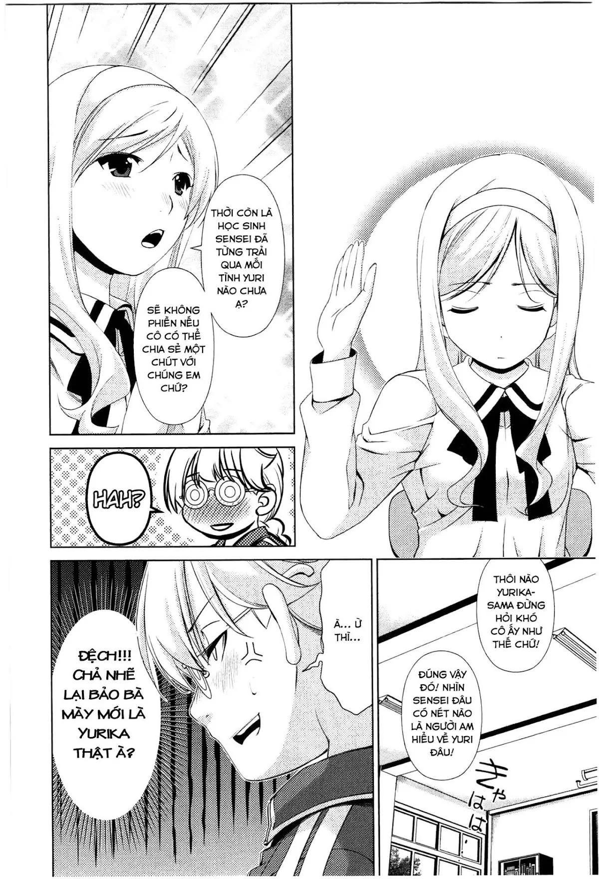 HentaiVN.net - Ảnh 4 - Yuricam [Yurika No Campus Life; Cuộc sống Harem của chị Yurika] - Chap 35