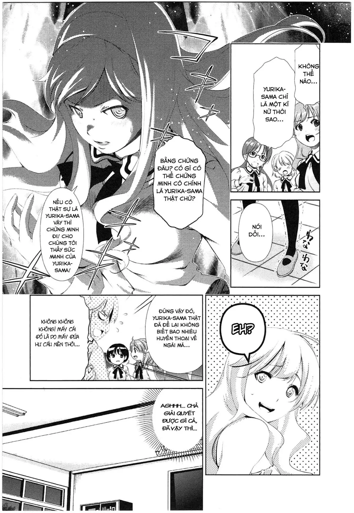 HentaiVN.net - Ảnh 10 - Yuricam [Yurika No Campus Life; Cuộc sống Harem của chị Yurika] - Chap 37