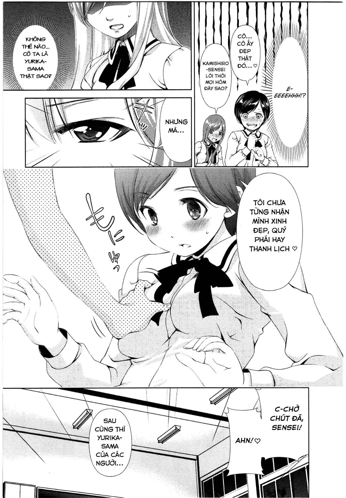 HentaiVN.net - Ảnh 8 - Yuricam [Yurika No Campus Life; Cuộc sống Harem của chị Yurika] - Chap 37