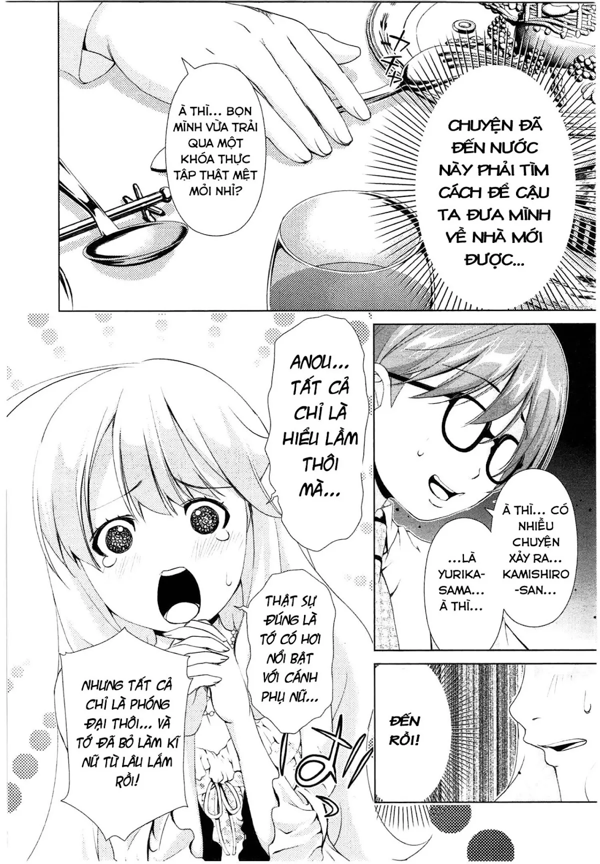 HentaiVN.net - Ảnh 12 - Yuricam [Yurika No Campus Life; Cuộc sống Harem của chị Yurika] - Chap 38