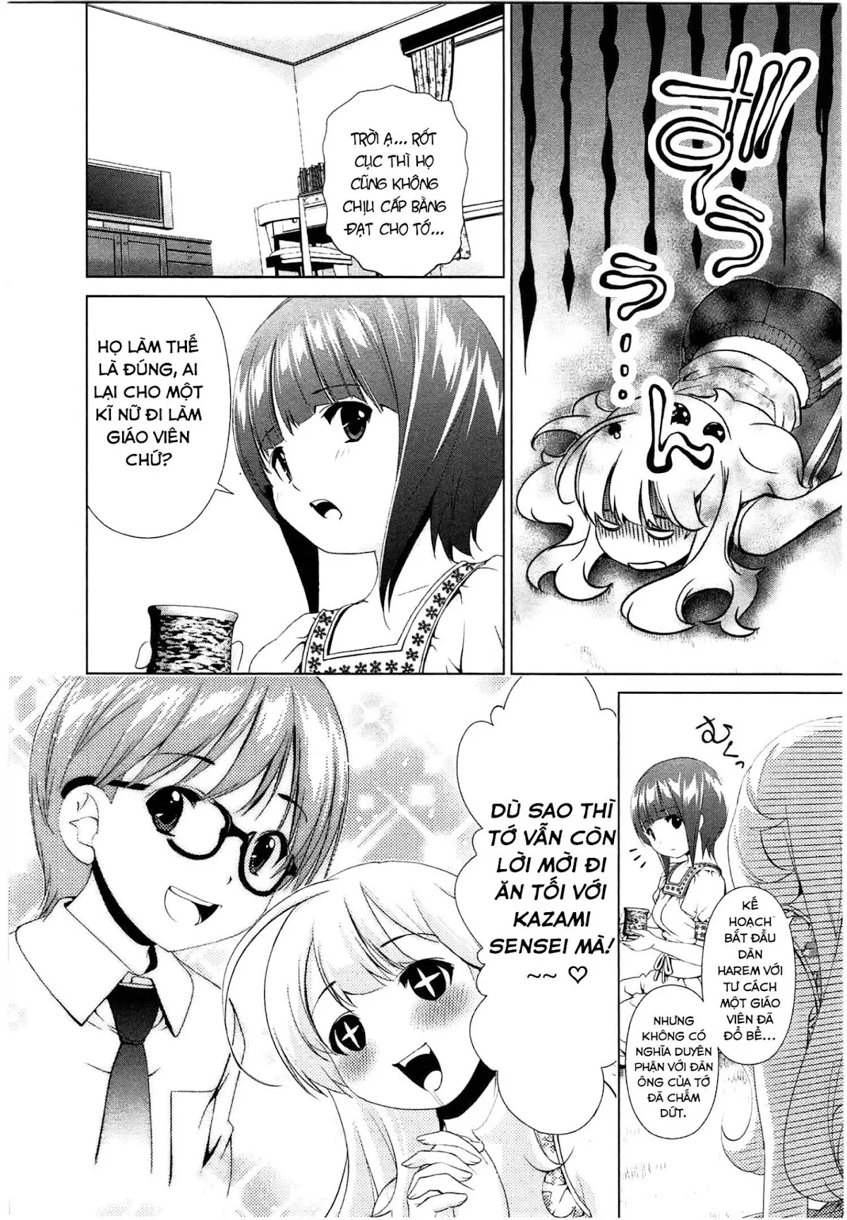 HentaiVN.net - Ảnh 4 - Yuricam [Yurika No Campus Life; Cuộc sống Harem của chị Yurika] - Chap 38