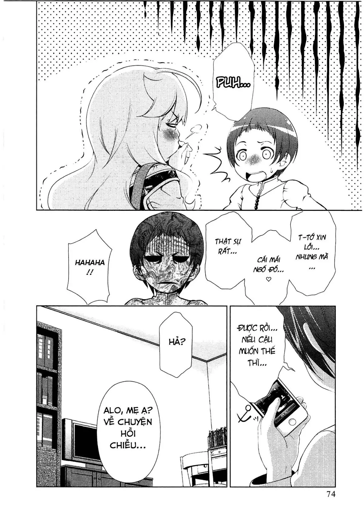 HentaiVN.net - Ảnh 12 - Yuricam [Yurika No Campus Life; Cuộc sống Harem của chị Yurika] - Chap 40