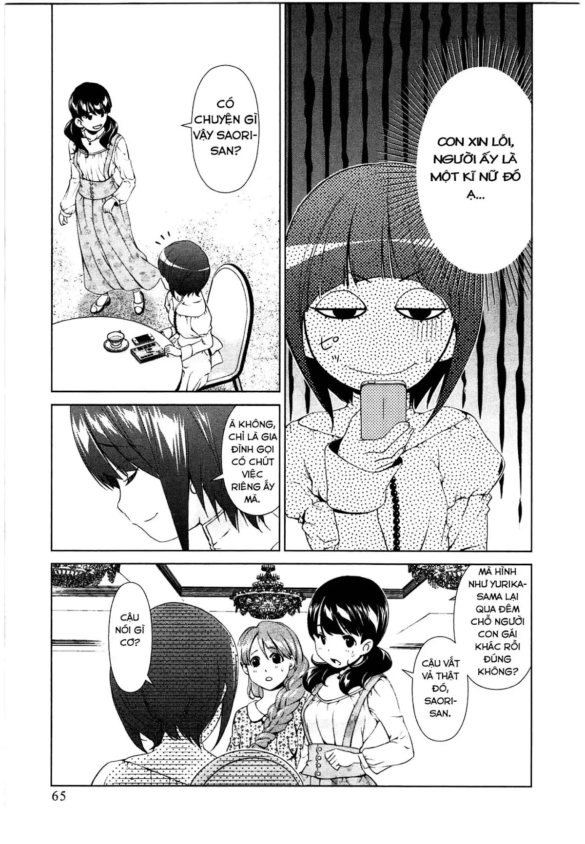 HentaiVN.net - Ảnh 3 - Yuricam [Yurika No Campus Life; Cuộc sống Harem của chị Yurika] - Chap 40