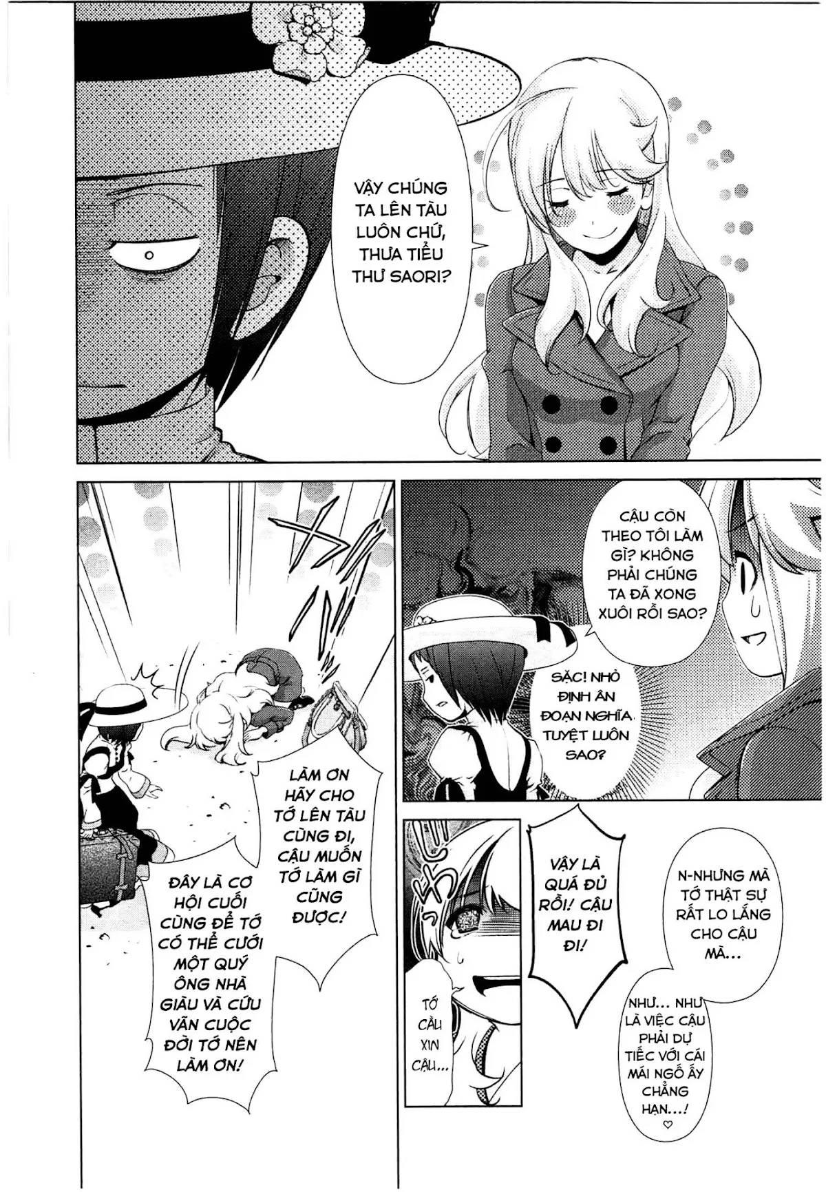 HentaiVN.net - Ảnh 3 - Yuricam [Yurika No Campus Life; Cuộc sống Harem của chị Yurika] - Chap 41