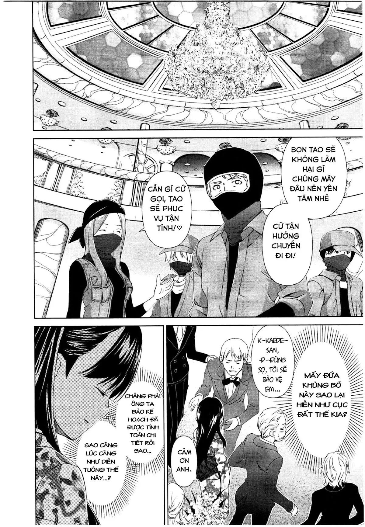 HentaiVN.net - Ảnh 10 - Yuricam [Yurika No Campus Life; Cuộc sống Harem của chị Yurika] - Chap 43