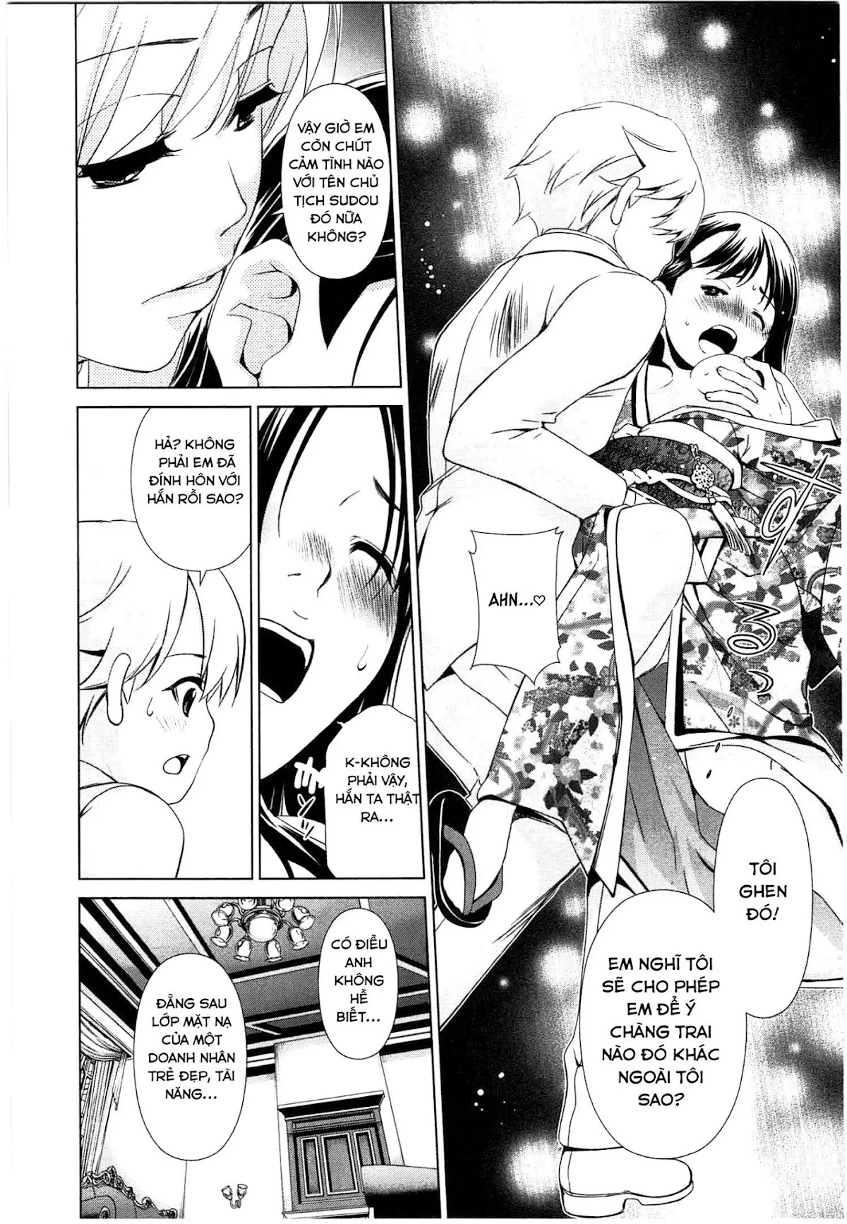 HentaiVN.net - Ảnh 12 - Yuricam [Yurika No Campus Life; Cuộc sống Harem của chị Yurika] - Chap 44