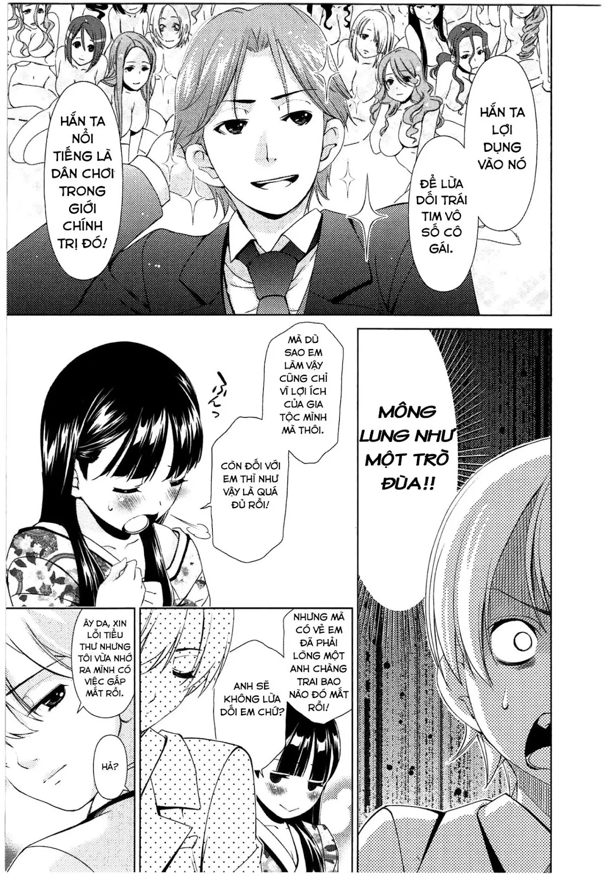 HentaiVN.net - Ảnh 13 - Yuricam [Yurika No Campus Life; Cuộc sống Harem của chị Yurika] - Chap 44