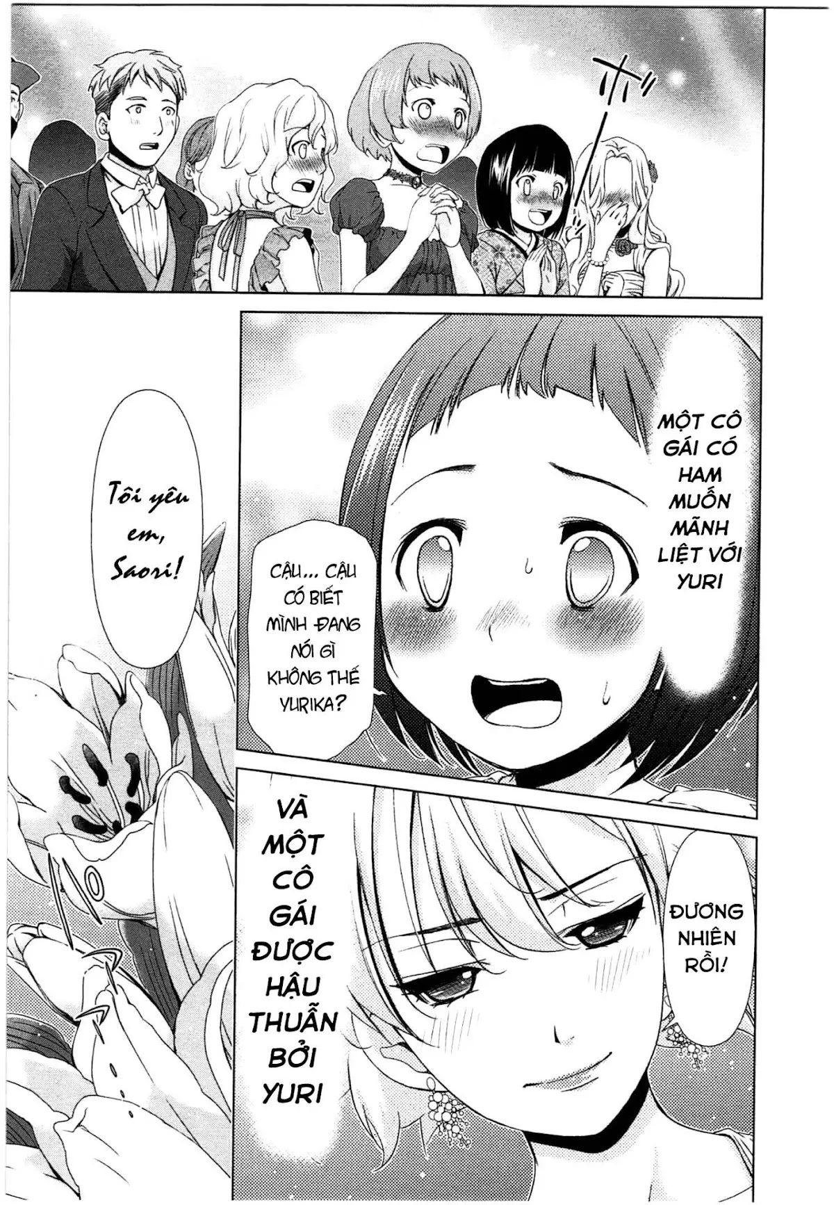 HentaiVN.net - Ảnh 14 - Yuricam [Yurika No Campus Life; Cuộc sống Harem của chị Yurika] - Chap 45: End !