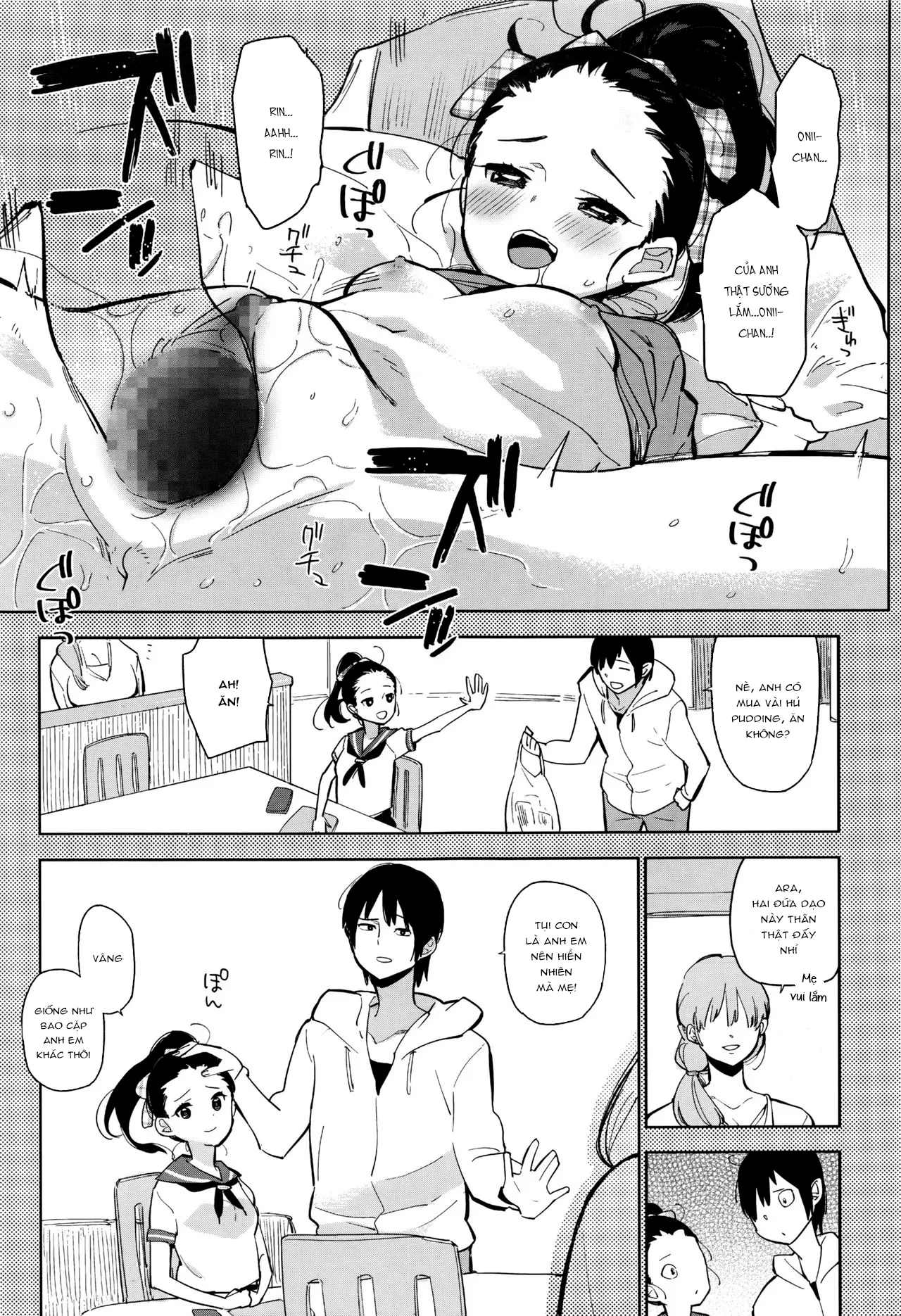 HentaiVN.net - Ảnh 10 - Nakayoshi Kyoudai [Anh Em Thân Thiết!] - Oneshot