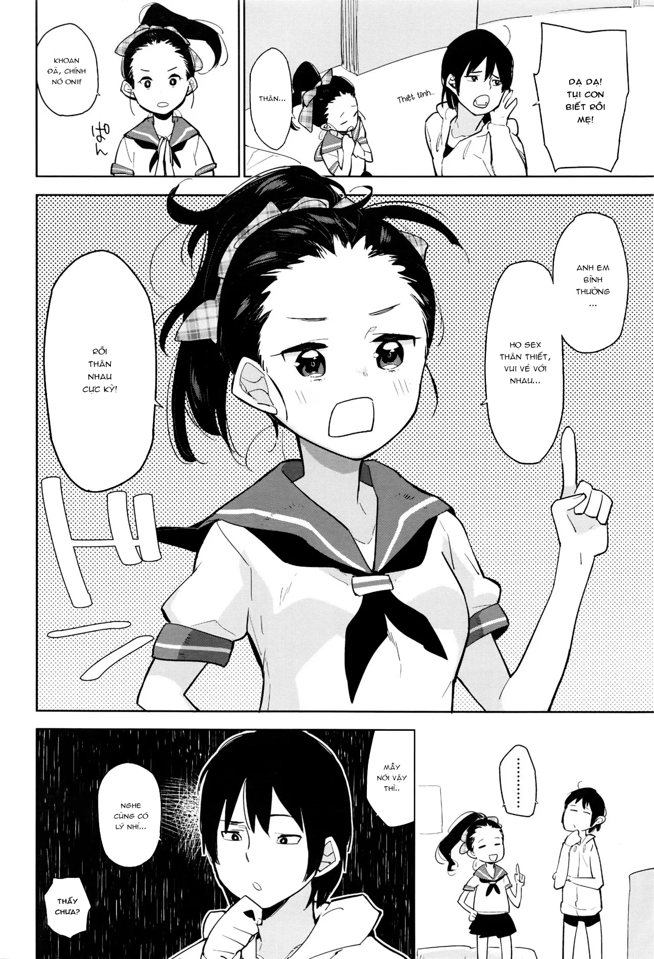HentaiVN.net - Ảnh 4 - Nakayoshi Kyoudai [Anh Em Thân Thiết!] - Oneshot