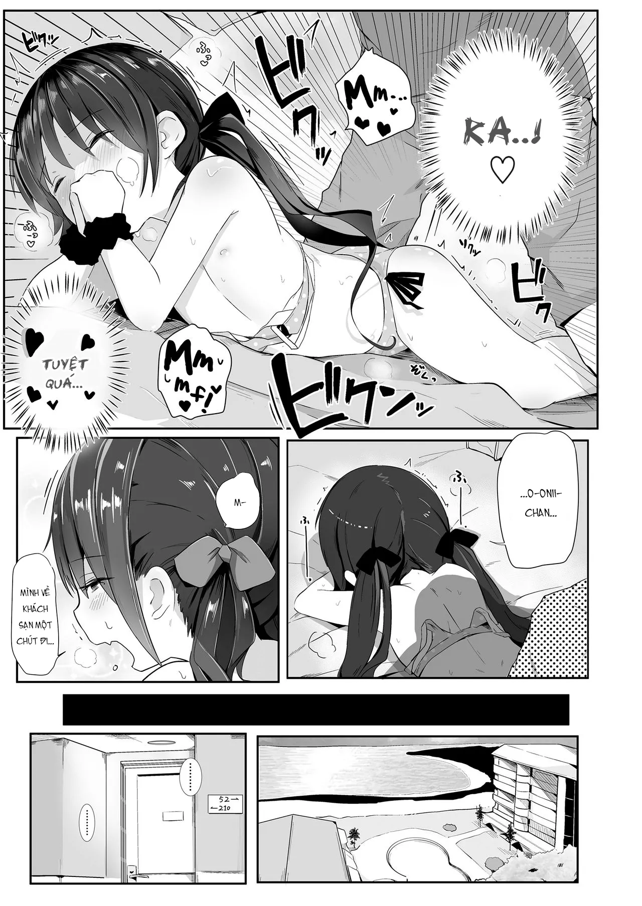 HentaiVN.net - Ảnh 7 - Imouto Summer [Summer With My Little Sister; Mùa Hè Cùng Em Gái] - Oneshot