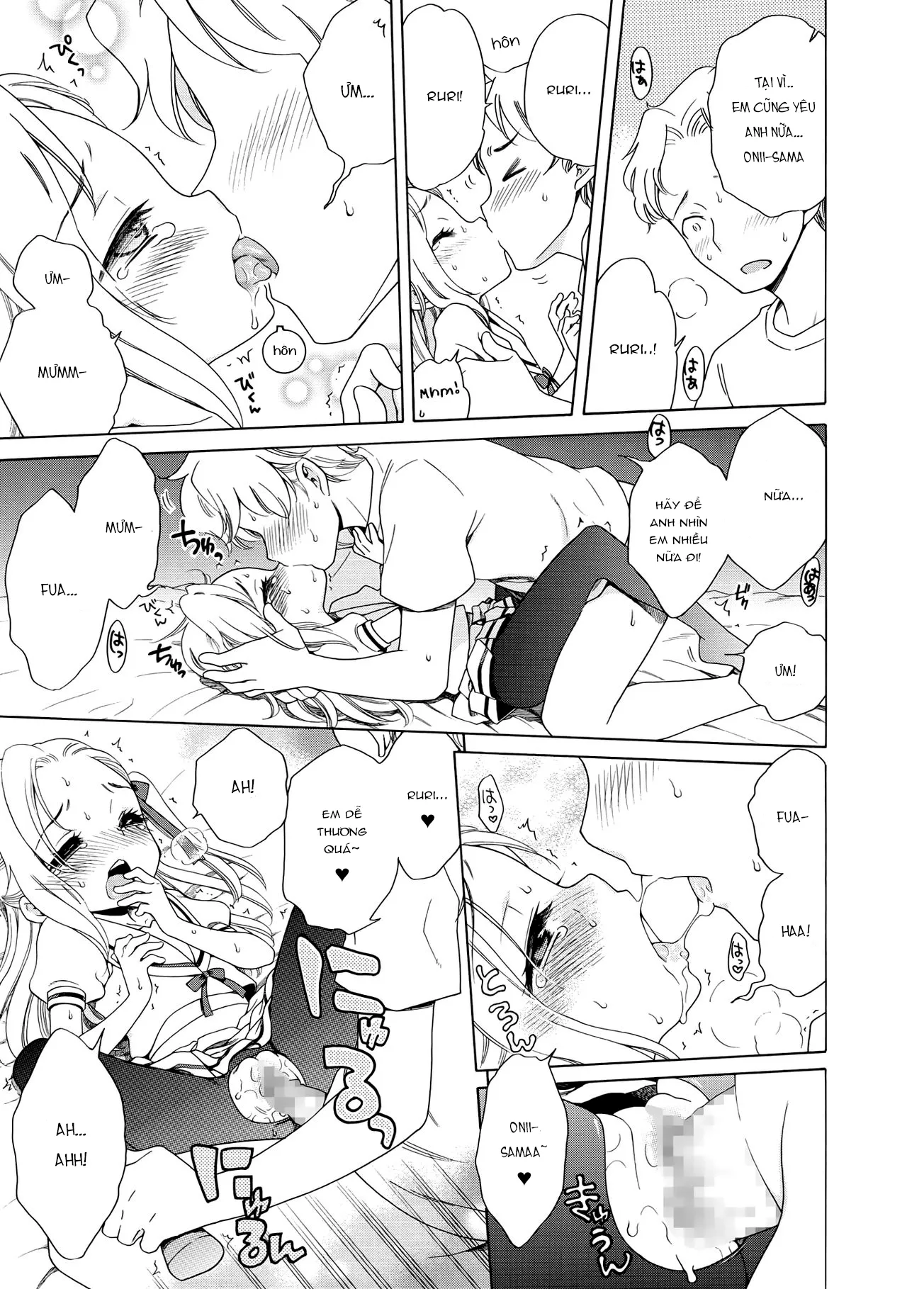 HentaiVN.net - Ảnh 14 - Aozora to Seifuku. [Trời Xanh Và Đồng Phục; Blue Sky And Uniform] - Oneshot