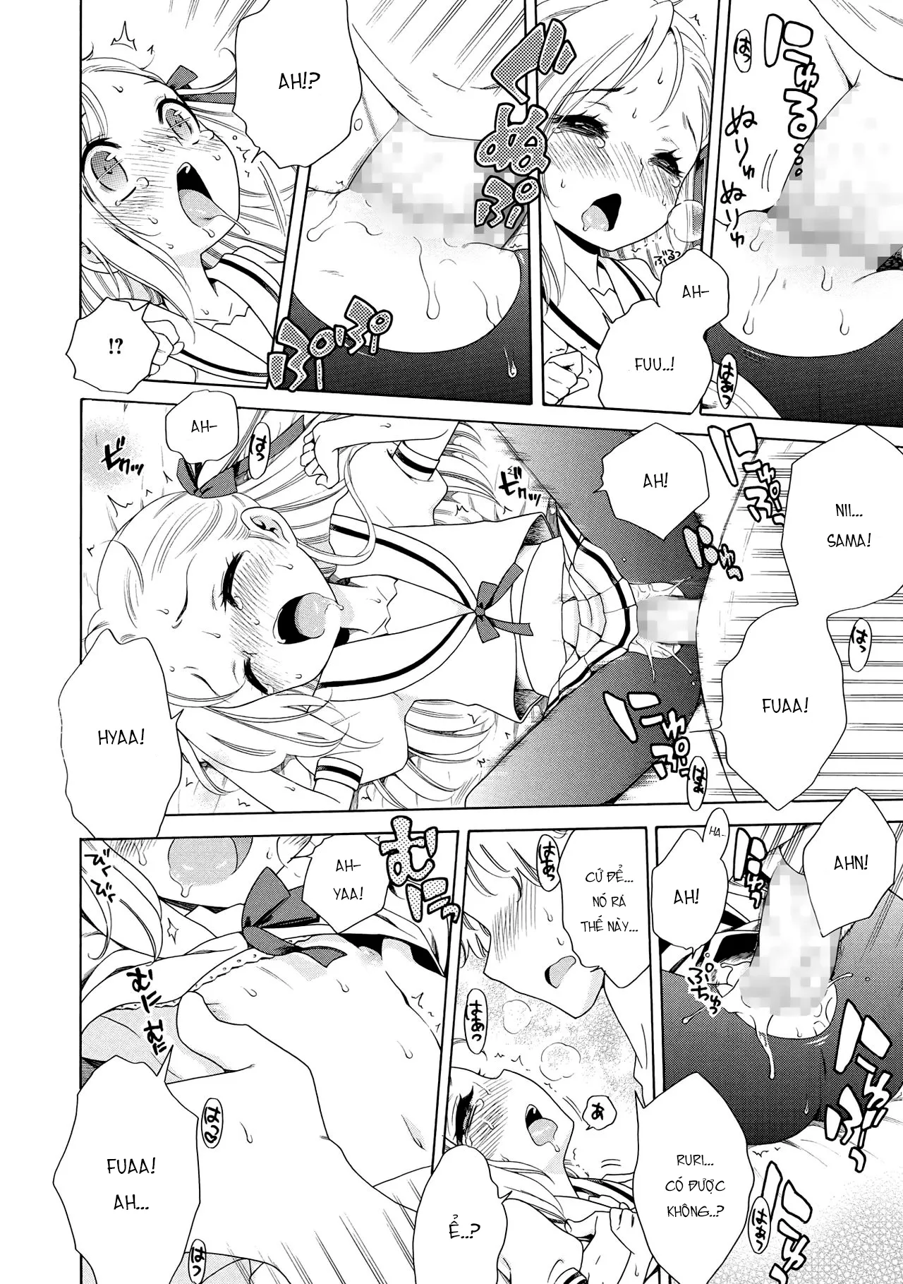 HentaiVN.net - Ảnh 15 - Aozora to Seifuku. [Trời Xanh Và Đồng Phục; Blue Sky And Uniform] - Oneshot