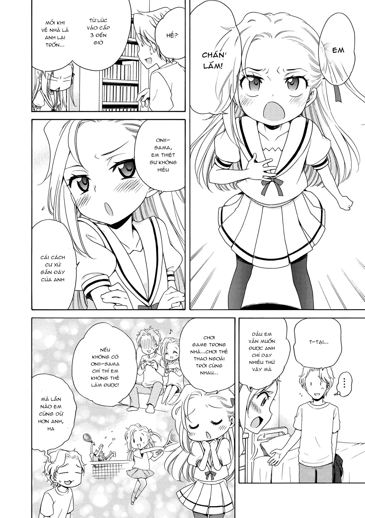 HentaiVN.net - Ảnh 3 - Aozora to Seifuku. [Trời Xanh Và Đồng Phục; Blue Sky And Uniform] - Oneshot