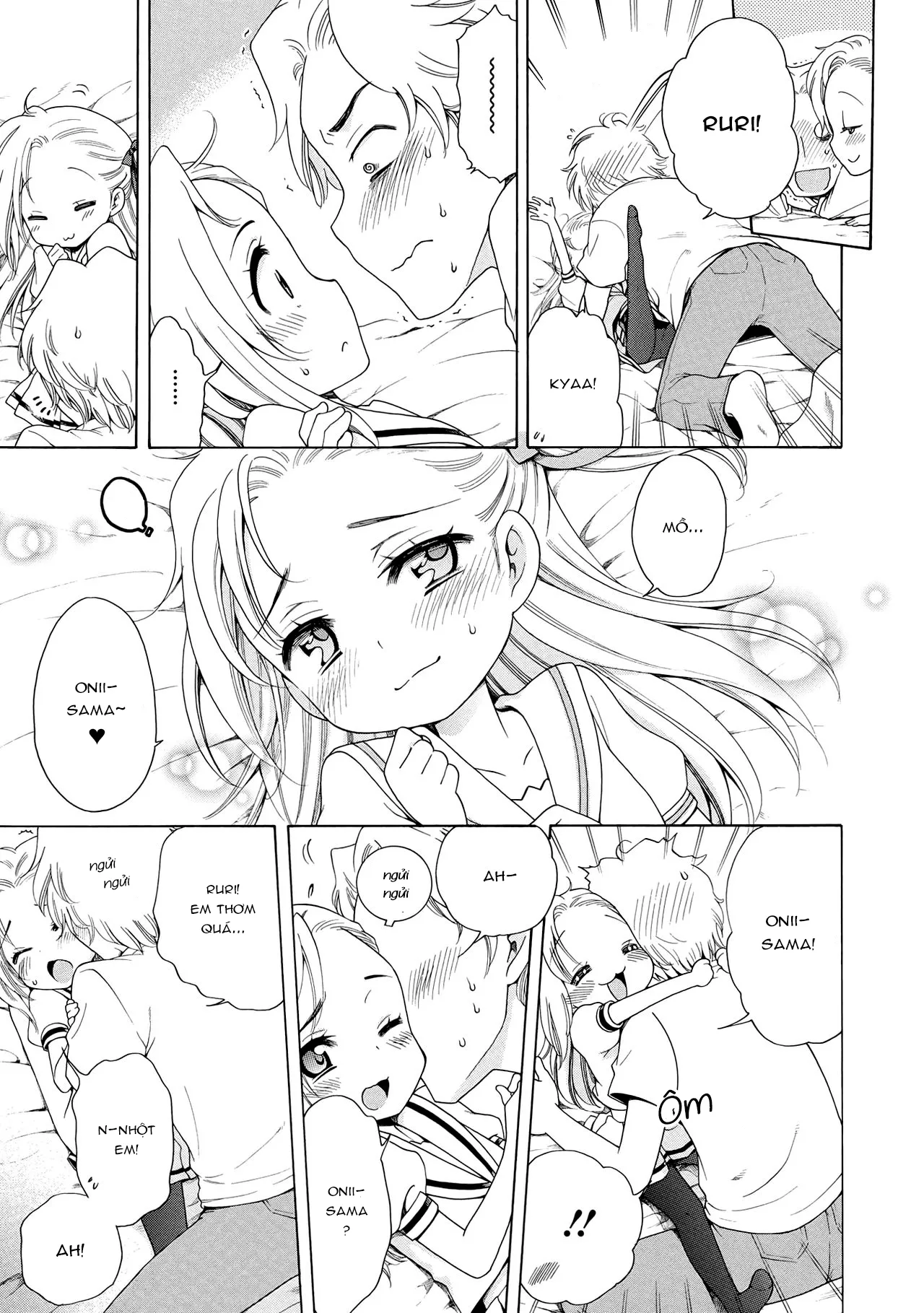 HentaiVN.net - Ảnh 6 - Aozora to Seifuku. [Trời Xanh Và Đồng Phục; Blue Sky And Uniform] - Oneshot
