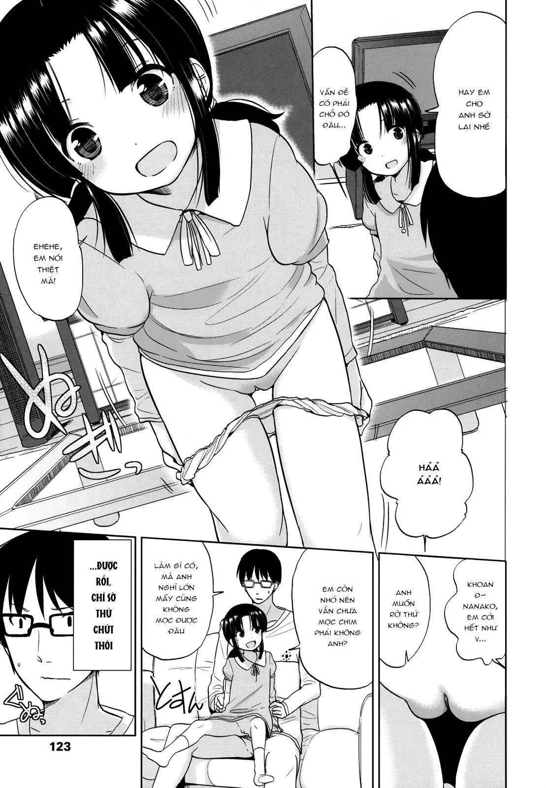 HentaiVN.net - Ảnh 8 - Ore wa Imouto ga suki (Chiisakutemo ii janai!) [I Like My Sister; Tôi Yêu Em Gái Mình] - Oneshot