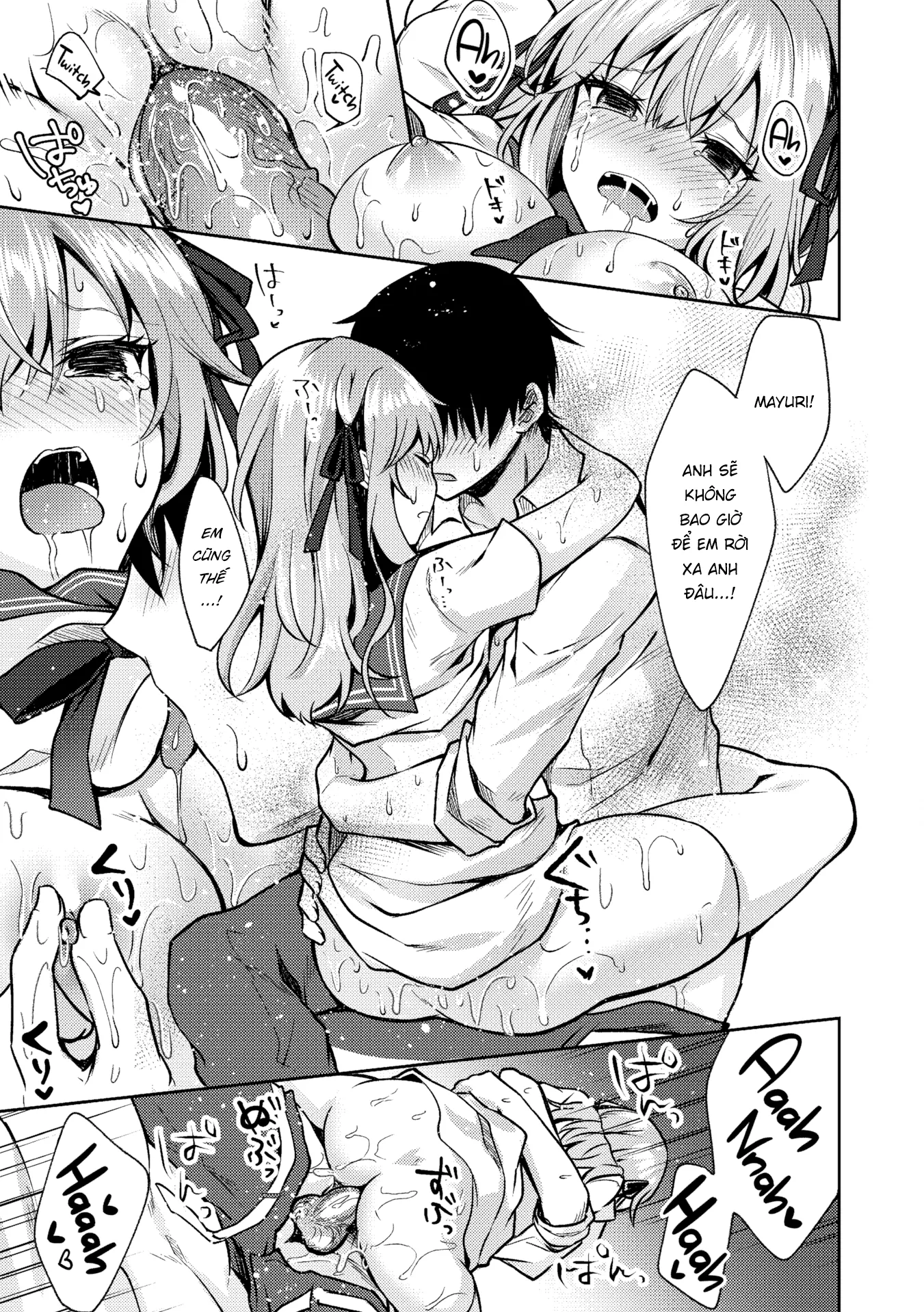 HentaiVN.net - Ảnh 15 - Lời Nói Dối của Em Gái - Oneshot