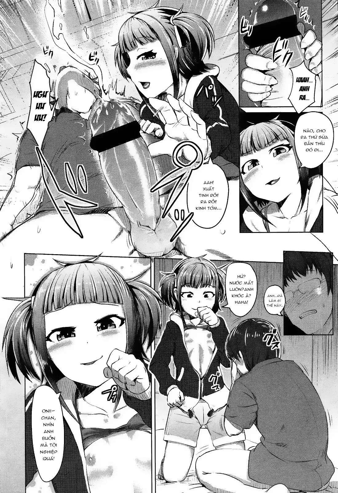 HentaiVN.net - Ảnh 8 - Watashi no Saitei na Onii-chan [My Terrible Brother; Anh Trai Tồi Tệ Của Em] - Oneshot