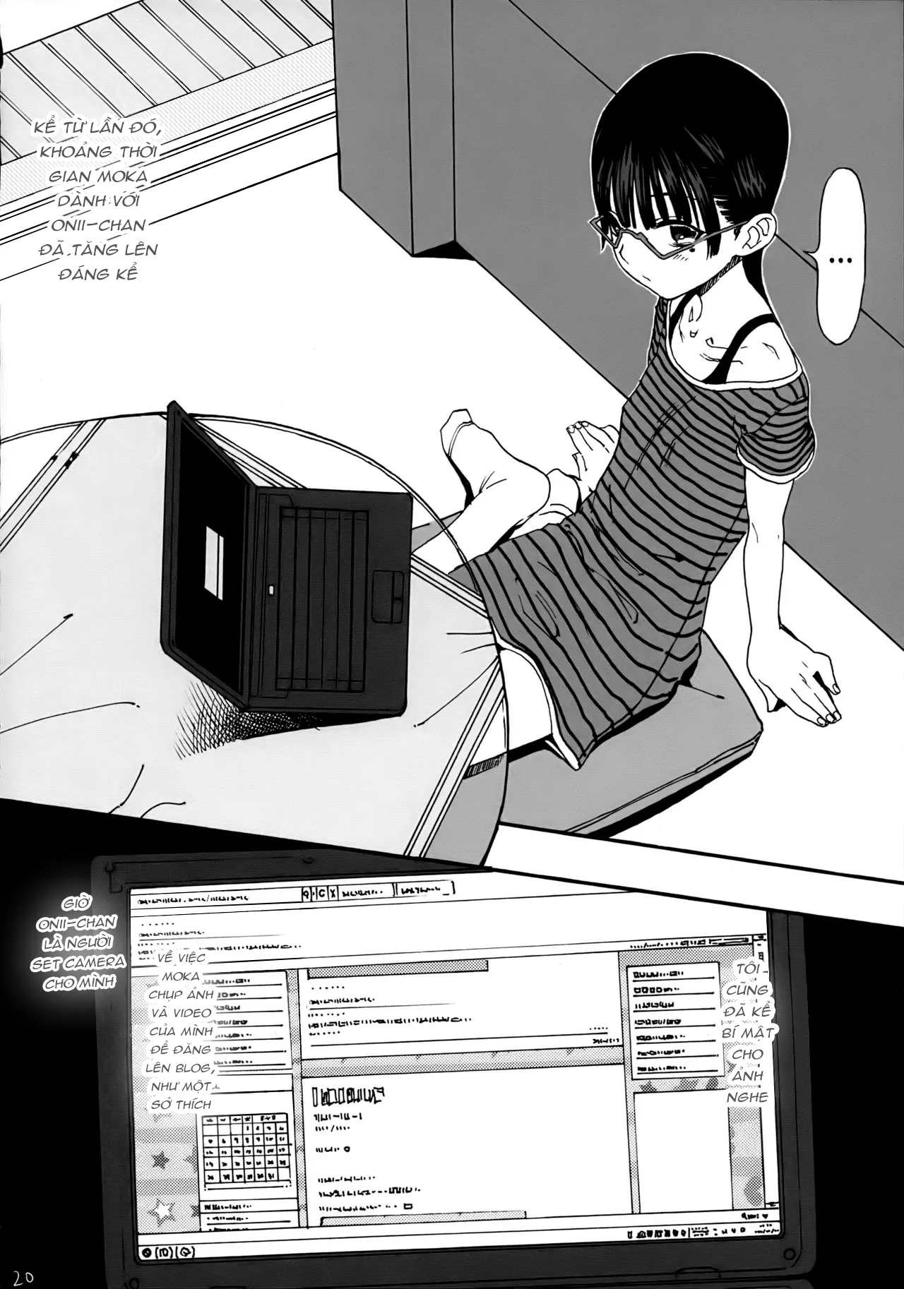 HentaiVN.net - Ảnh 16 - Hikkikomori Imouto & [Cô Em Gái Hikkikomori Và...] - Oneshot